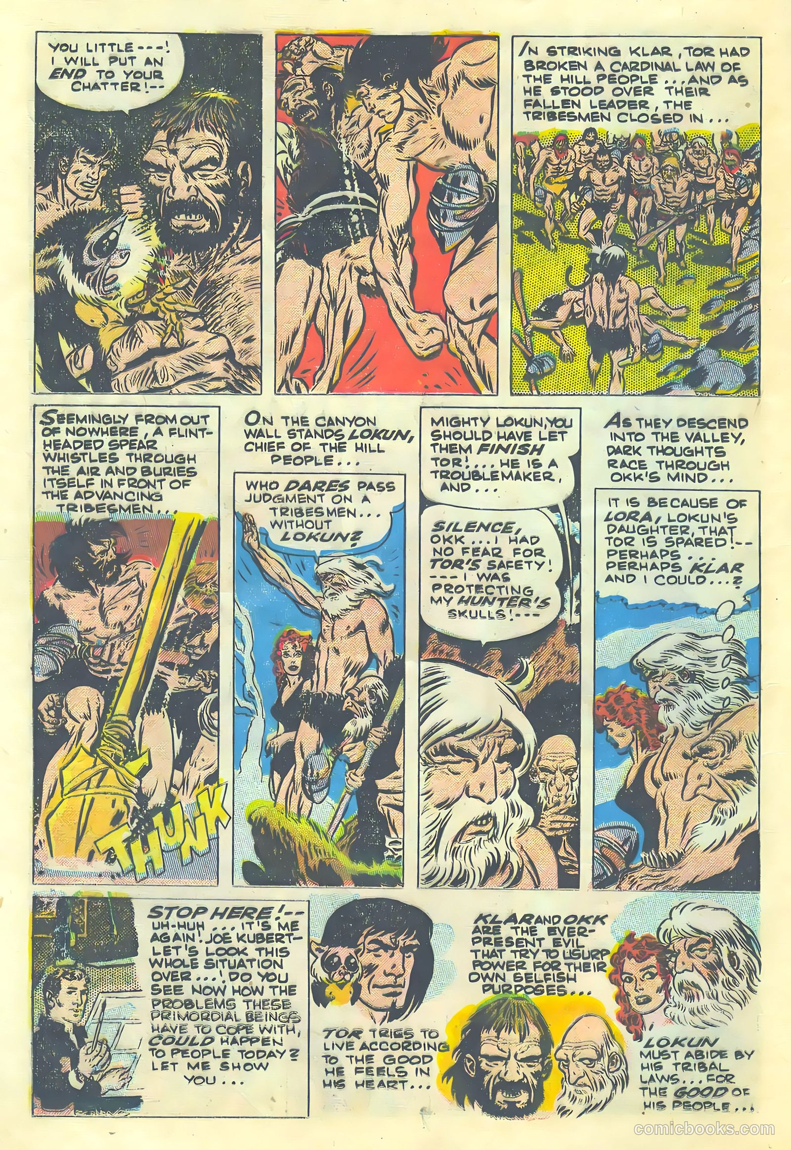 One Million Years Ago #1 (1953) — page 12 of 36