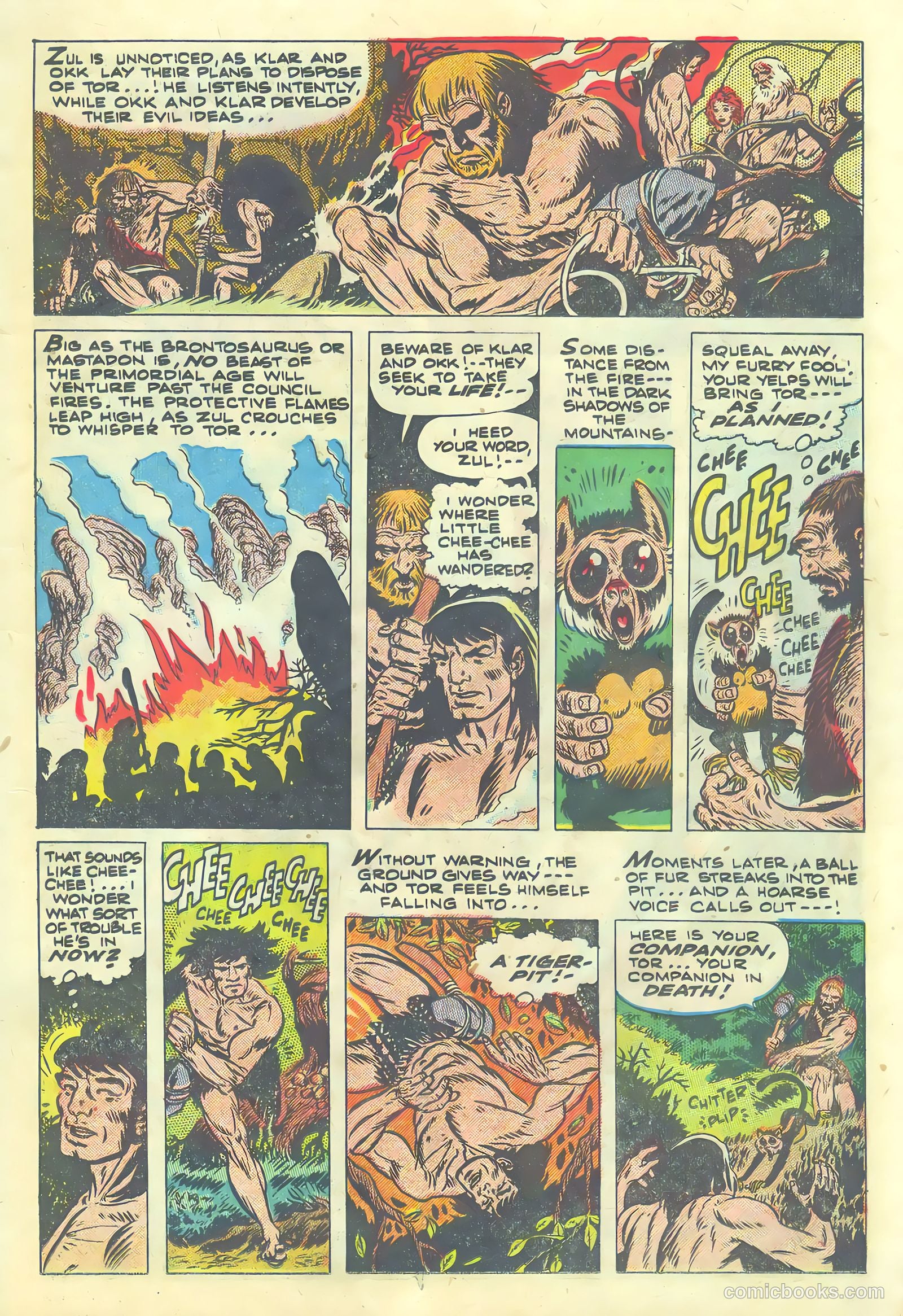 One Million Years Ago #1 (1953) — page 13 of 36