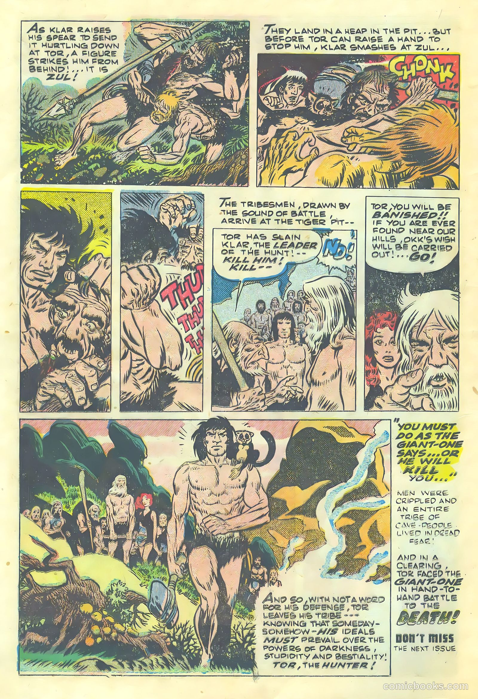 One Million Years Ago #1 (1953) — page 14 of 36