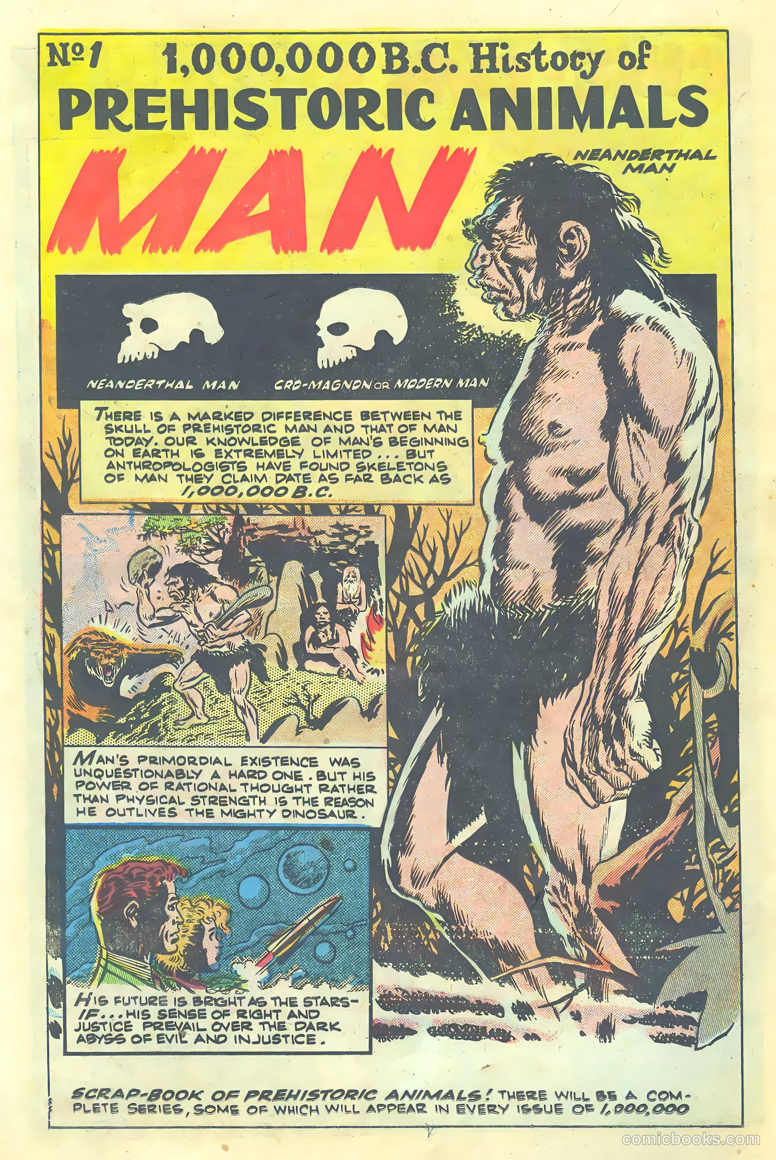 One Million Years Ago #1 (1953) — page 16 of 36