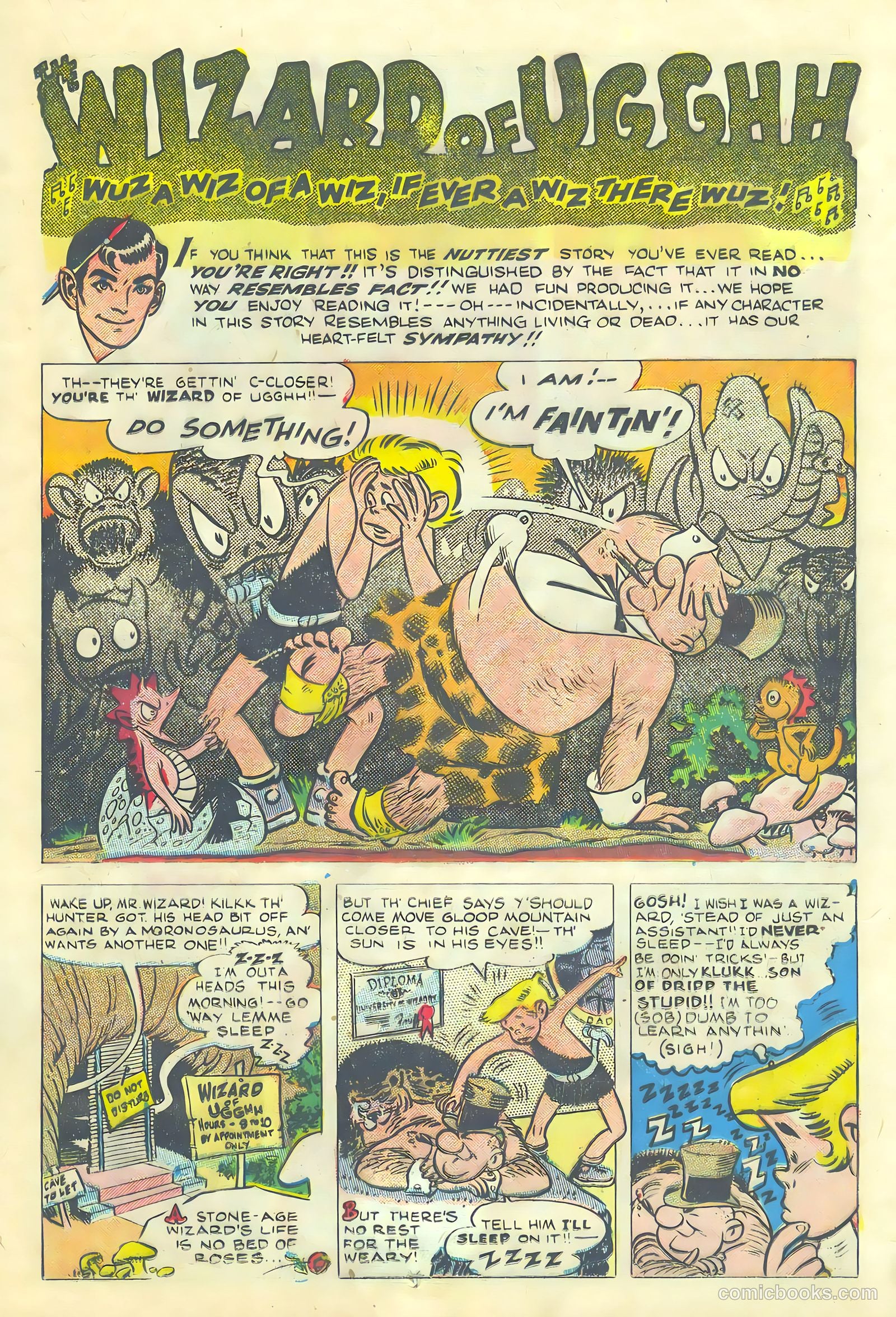 One Million Years Ago #1 (1953) — page 17 of 36