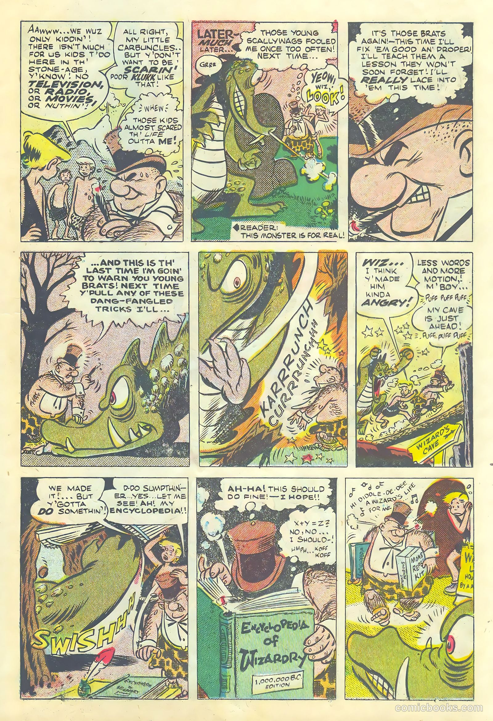 One Million Years Ago #1 (1953) — page 21 of 36