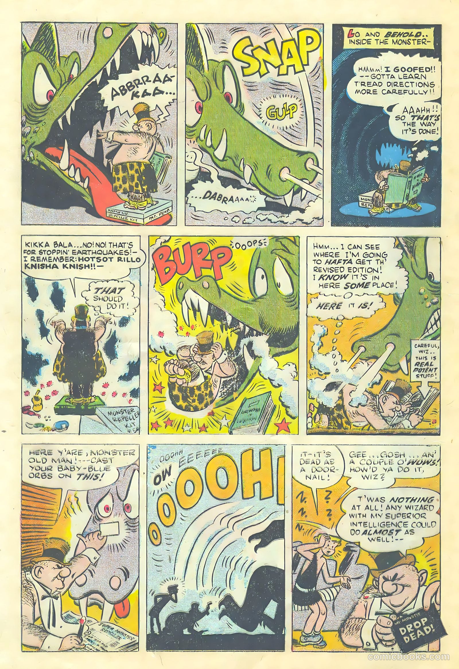 One Million Years Ago #1 (1953) — page 22 of 36
