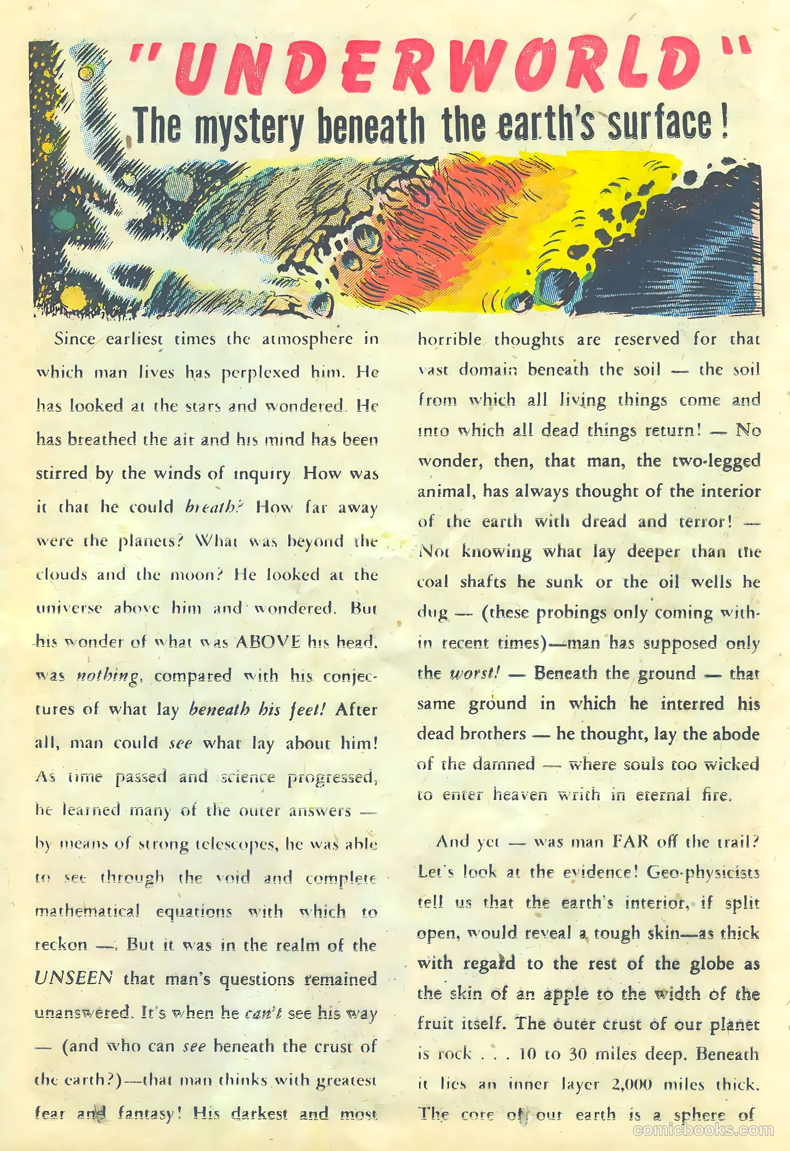 One Million Years Ago #1 (1953) — page 23 of 36