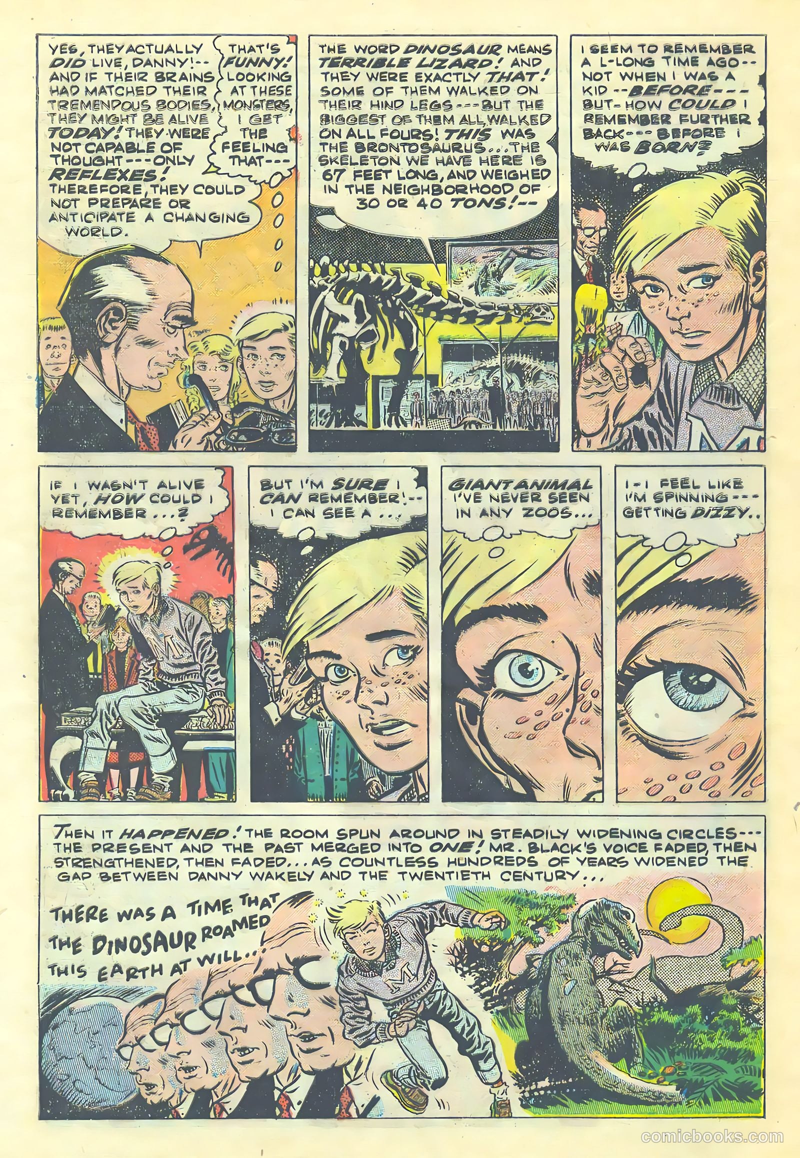 One Million Years Ago #1 (1953) — page 28 of 36
