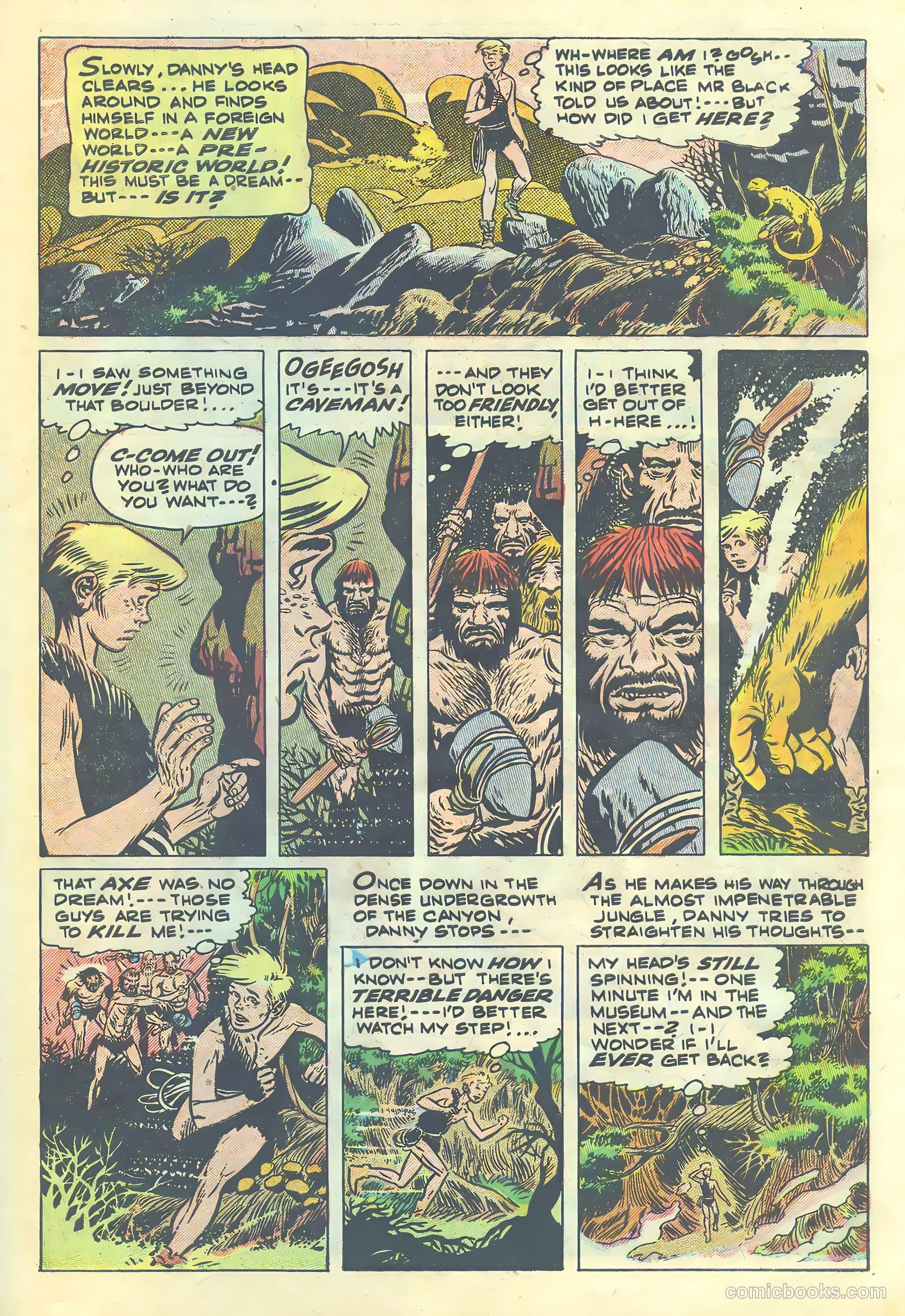 One Million Years Ago #1 (1953) — page 29 of 36