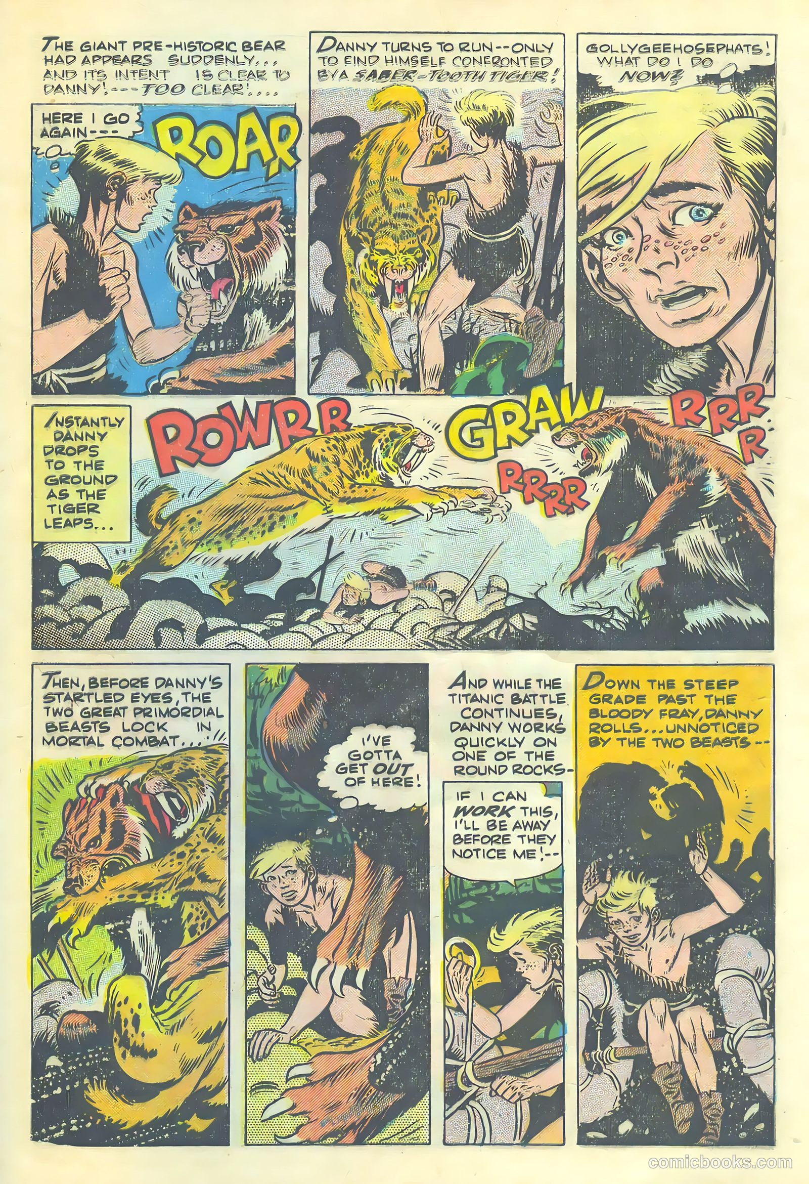 One Million Years Ago #1 (1953) — page 31 of 36