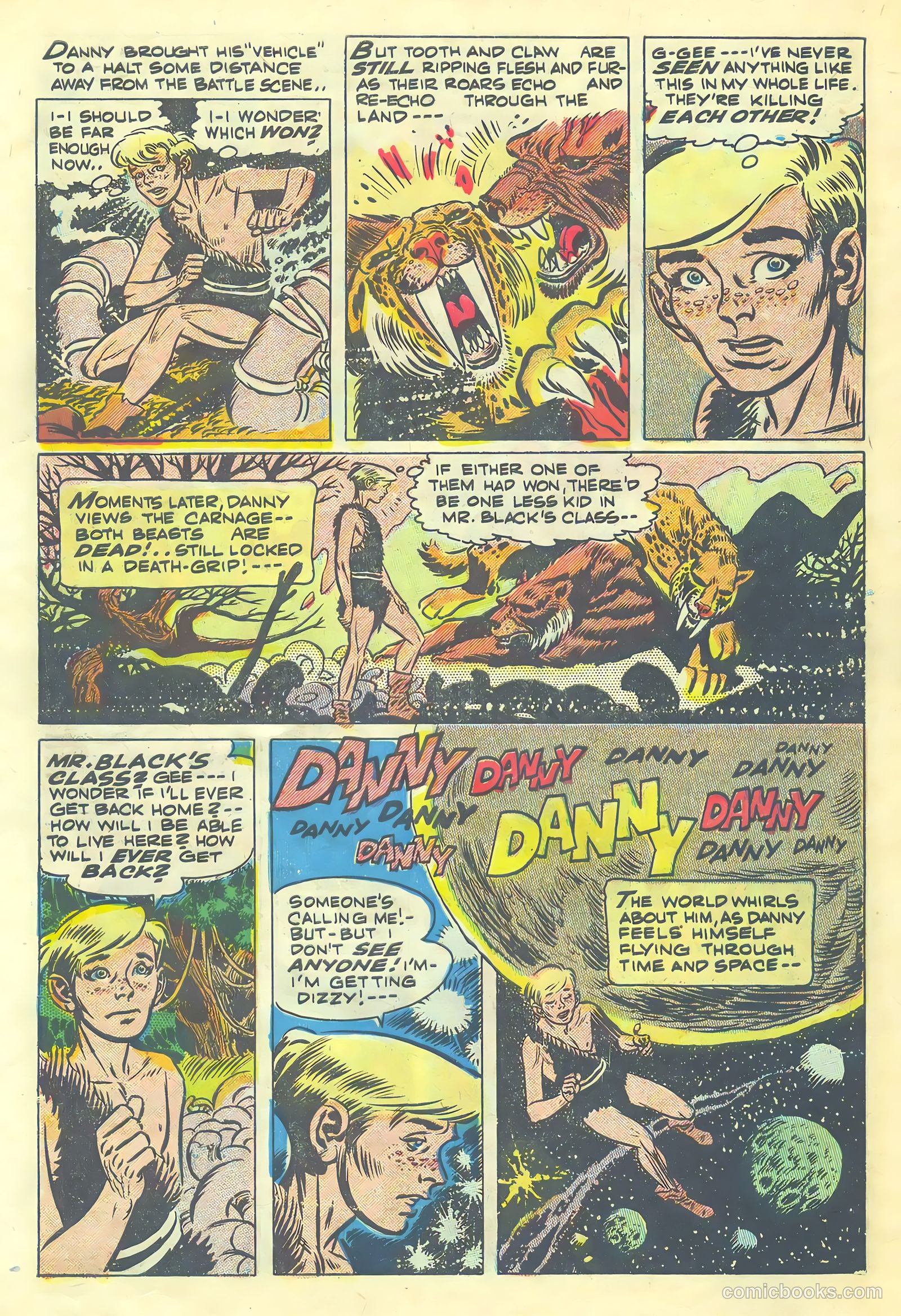 One Million Years Ago #1 (1953) — page 32 of 36