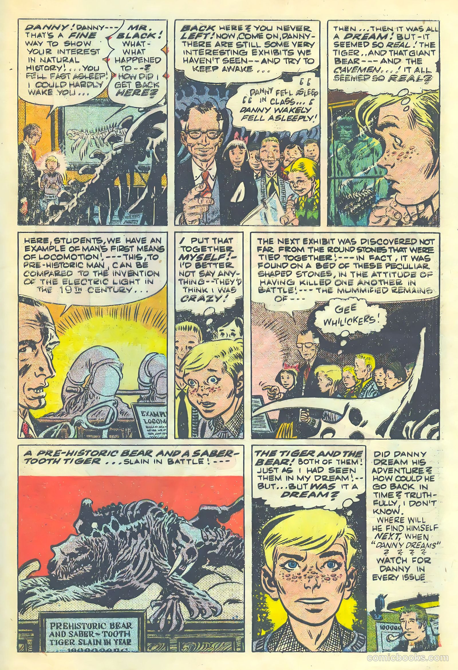 One Million Years Ago #1 (1953) — page 33 of 36