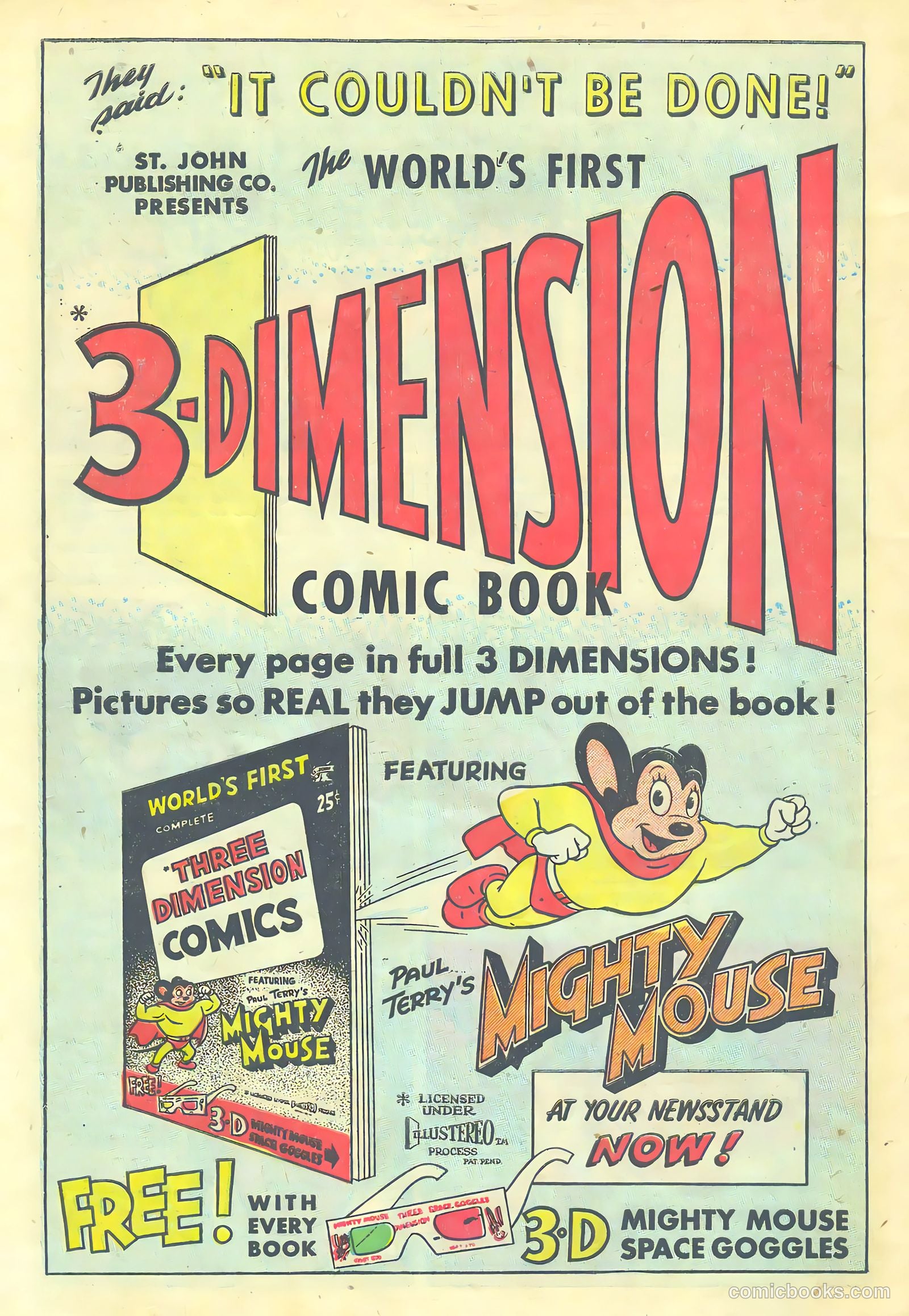 One Million Years Ago #1 (1953) — page 34 of 36