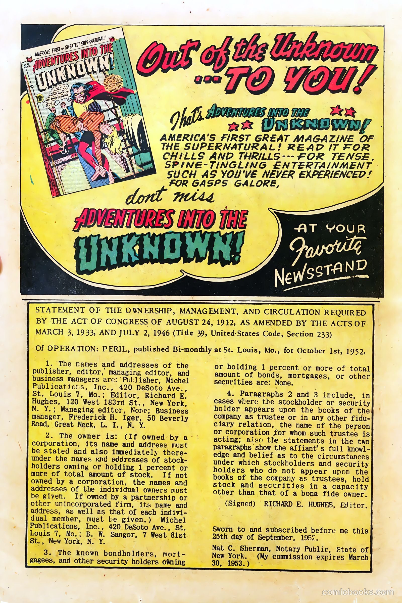 Operation: Peril #16 (1953) — page 26 of 36