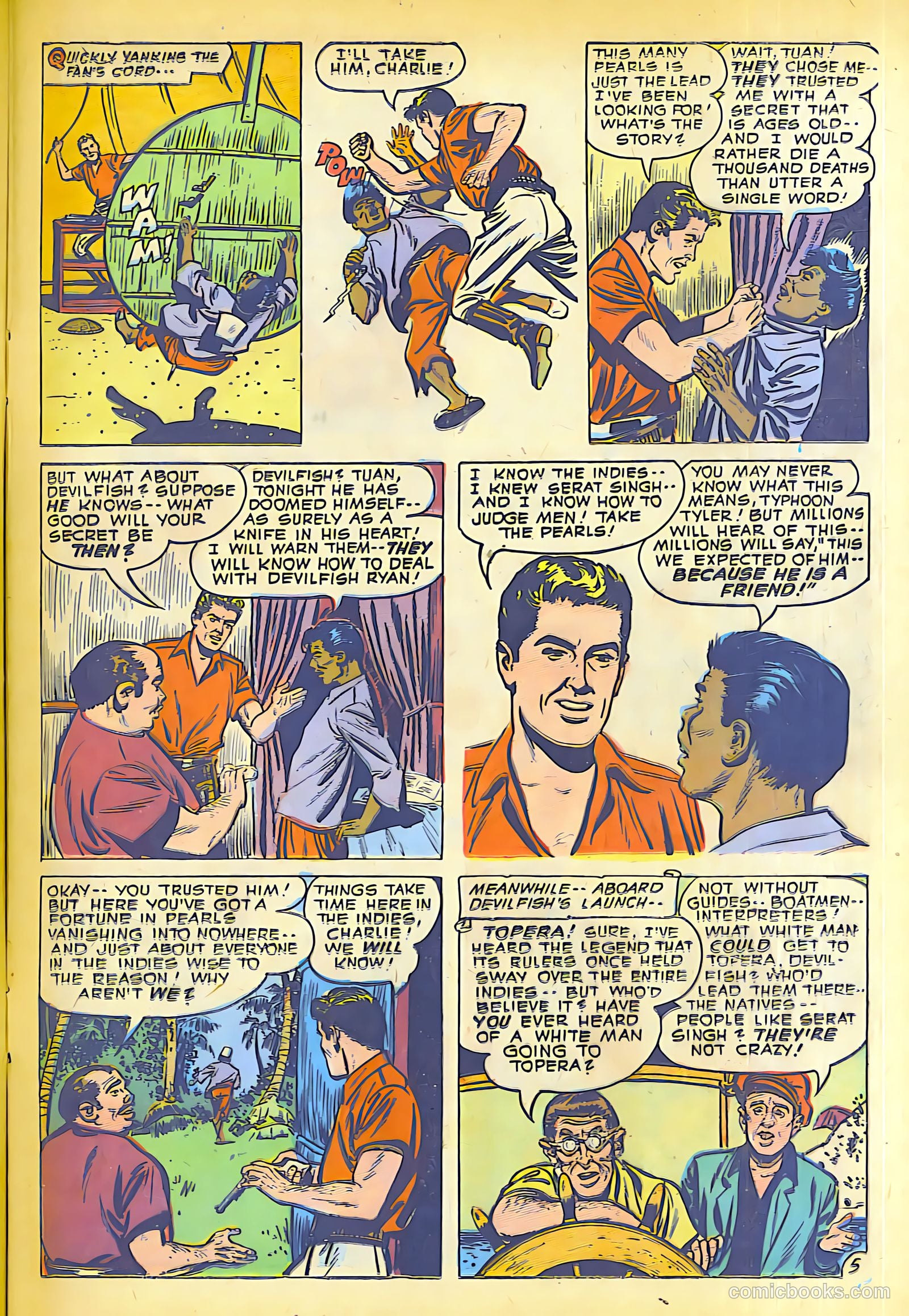 Operation: Peril #5 (1951) — page 21 of 52