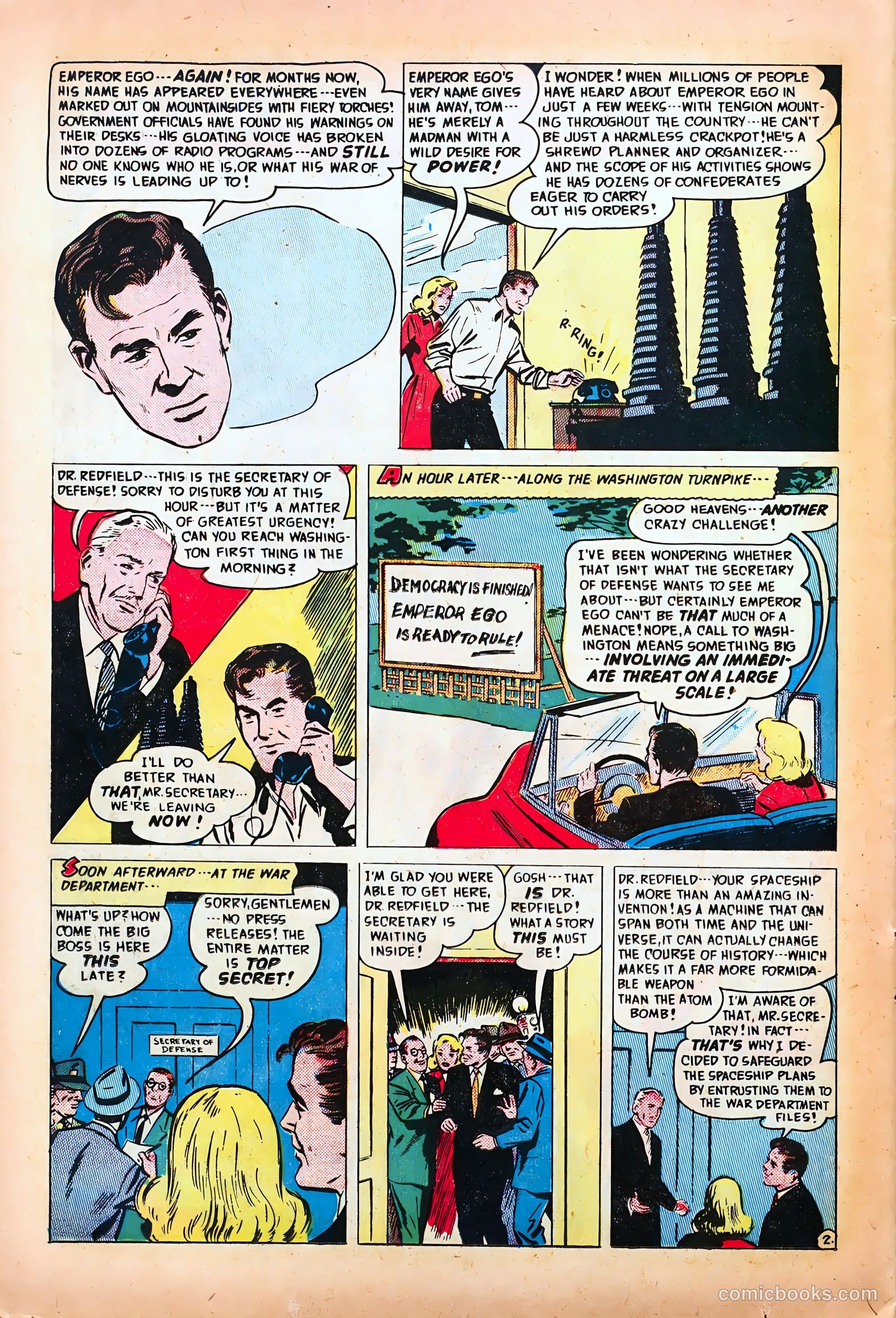 Operation: Peril #6 (1951) — page 38 of 52