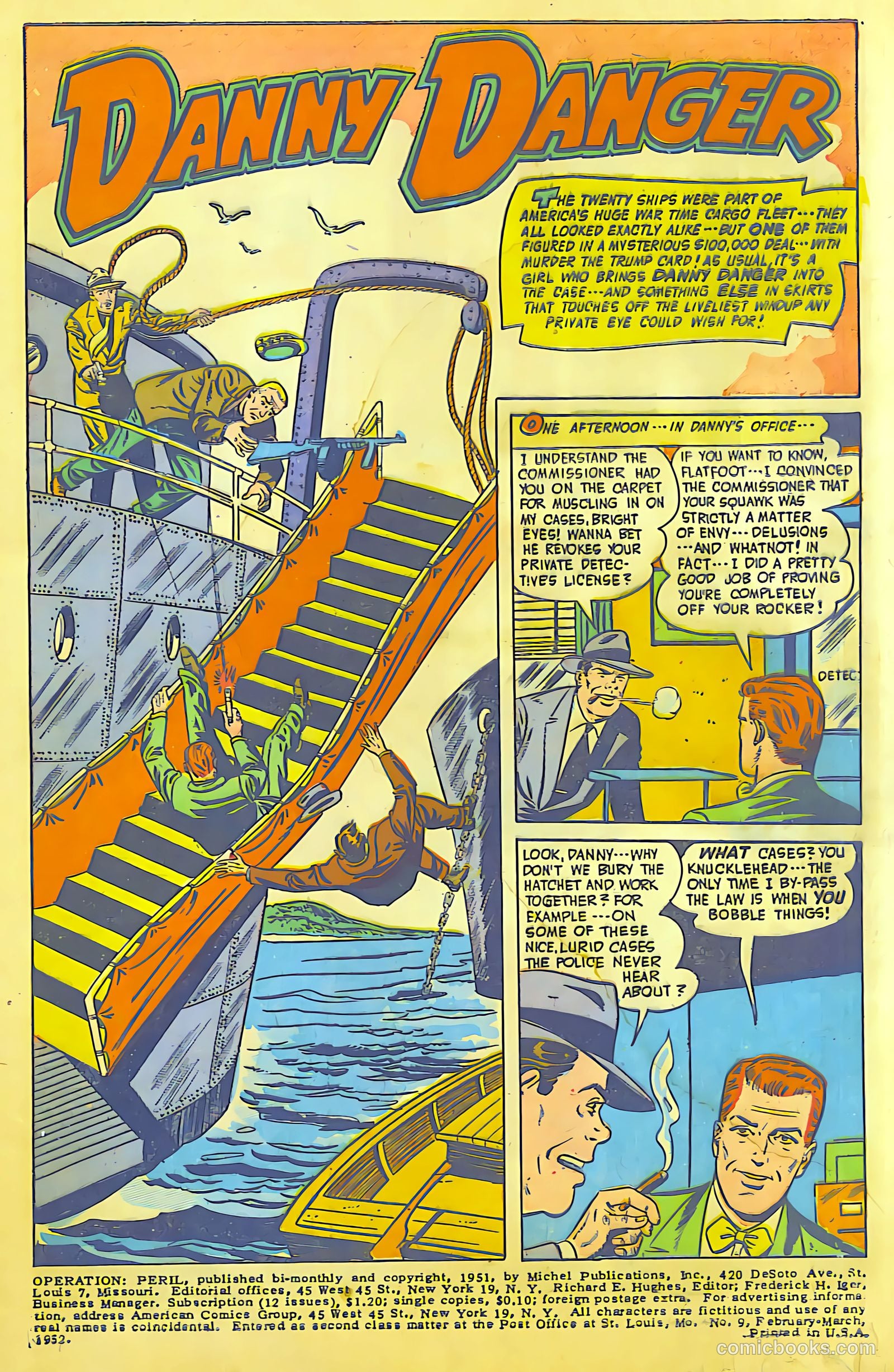 Operation: Peril #9 (1952) — page 2 of 36