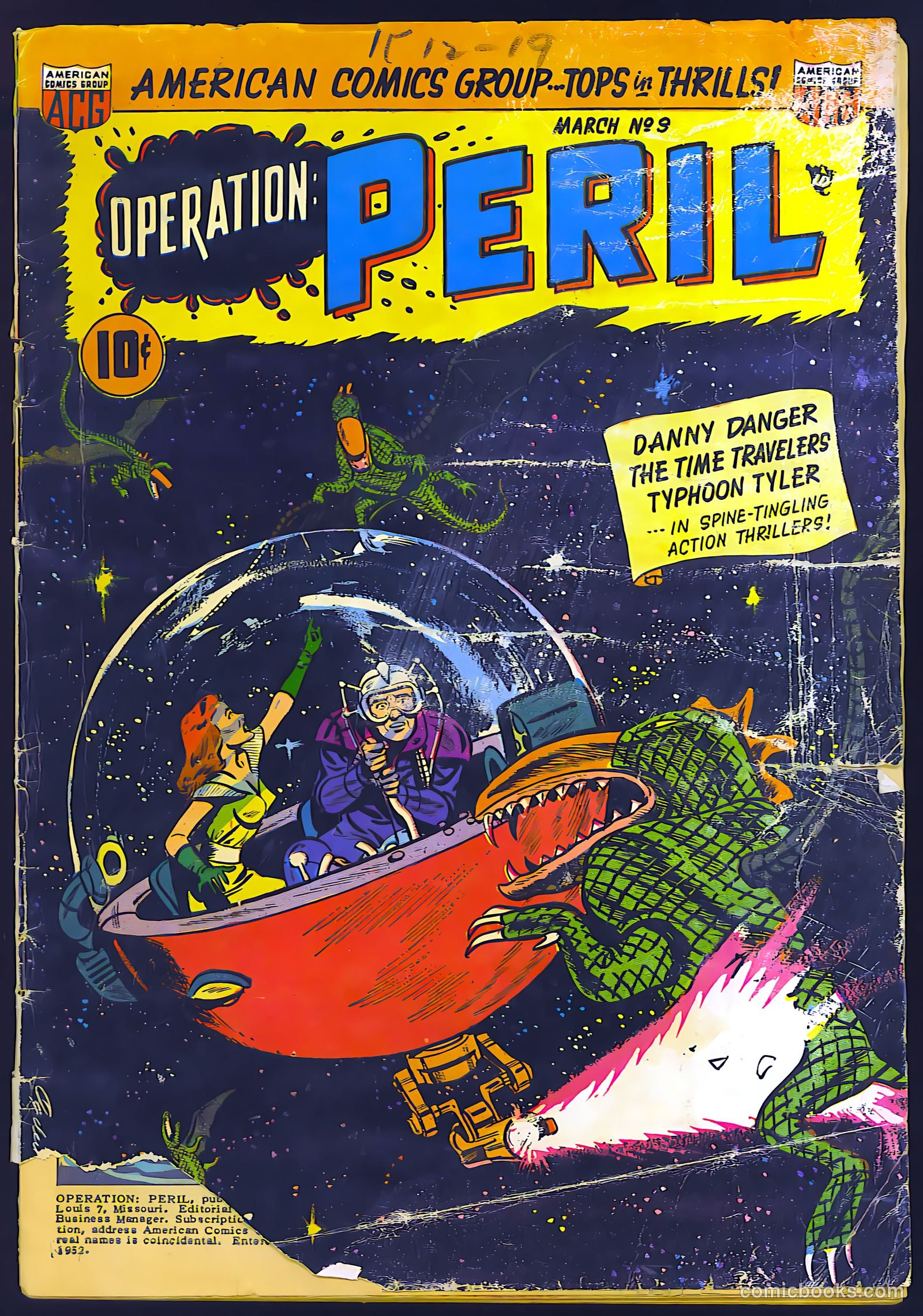 Operation: Peril #9 (1952) — page 36 of 36
