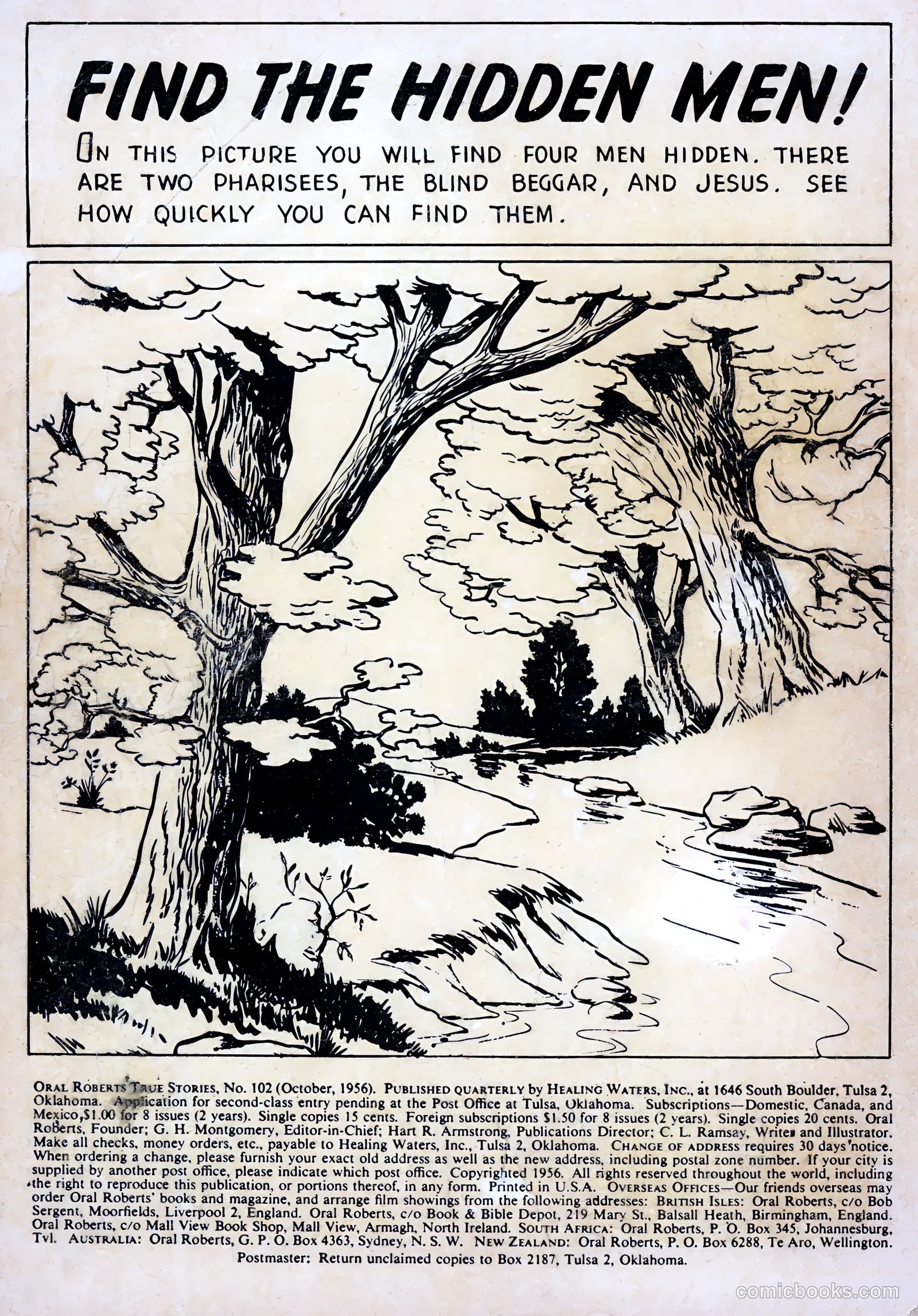 Oral Roberts' True Stories #102 (1956) — page 2 of 36