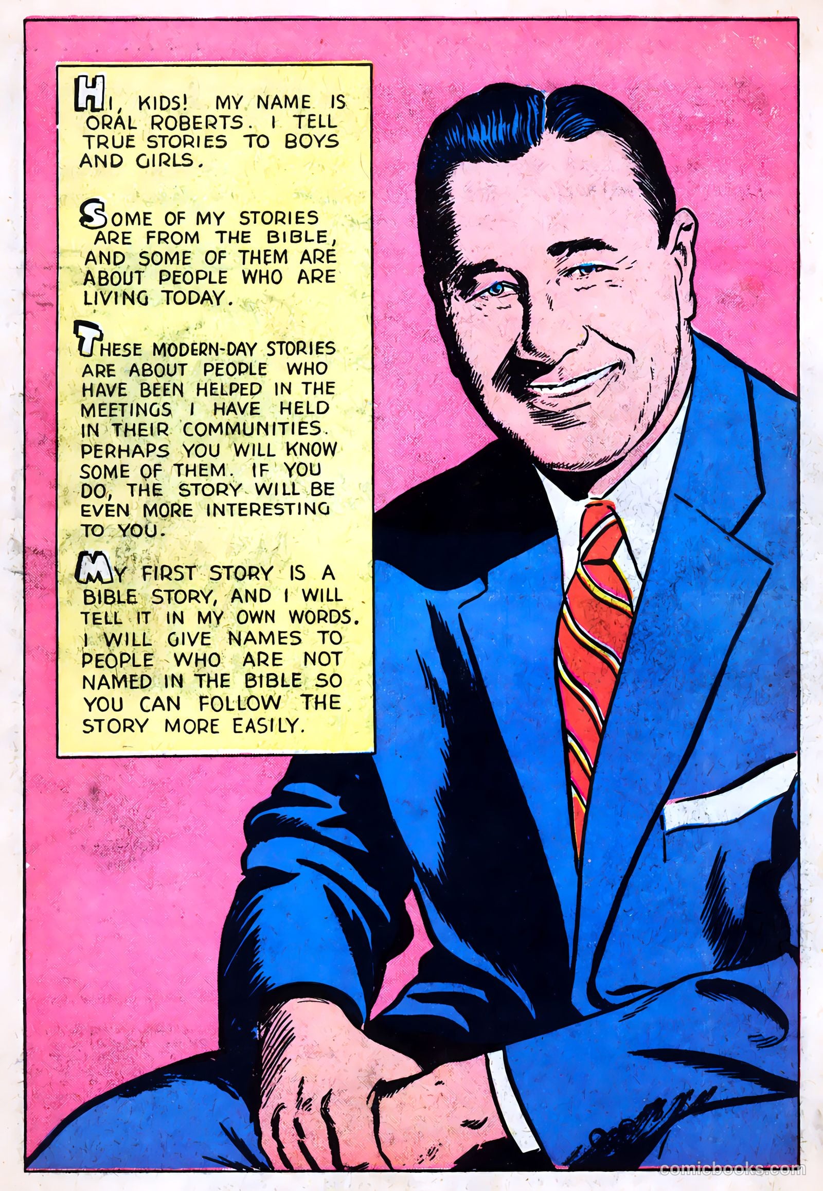 Oral Roberts' True Stories #102 (1956) — page 3 of 36