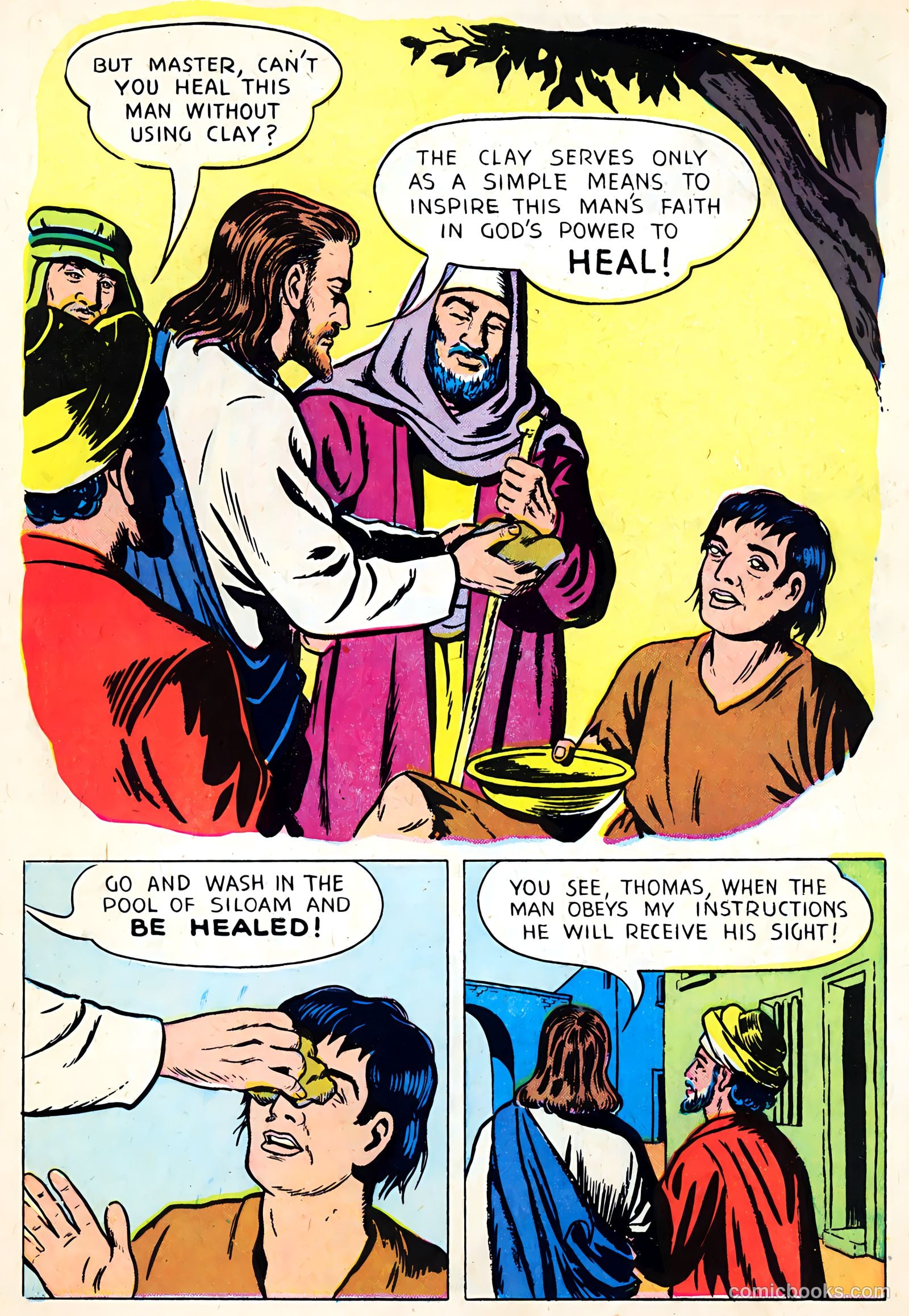Oral Roberts' True Stories #102 (1956) — page 7 of 36