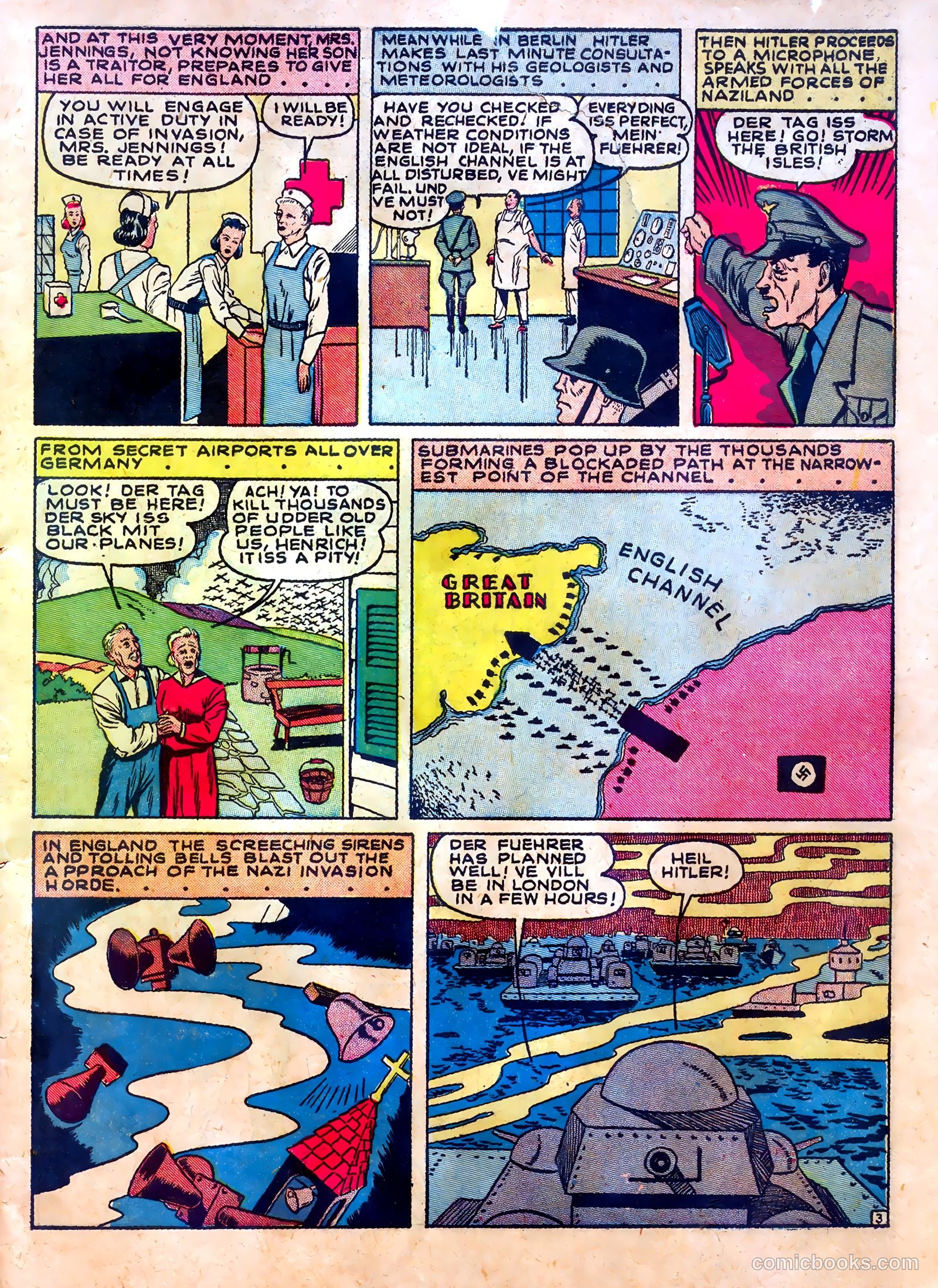 Our Flag Comics #1 (1941) — page 5 of 68