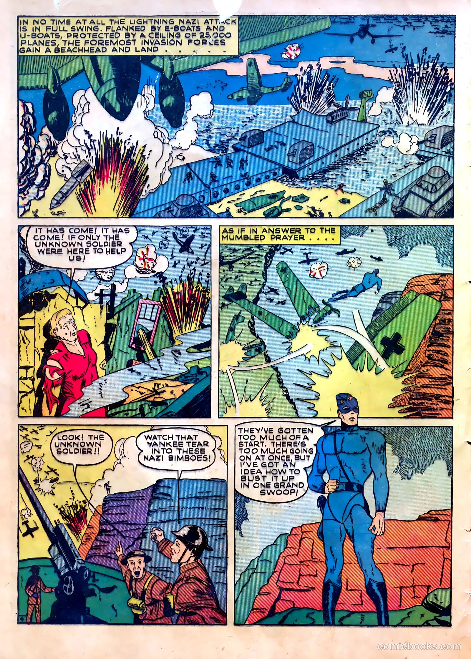 Our Flag Comics #1 (1941) — page 6 of 68