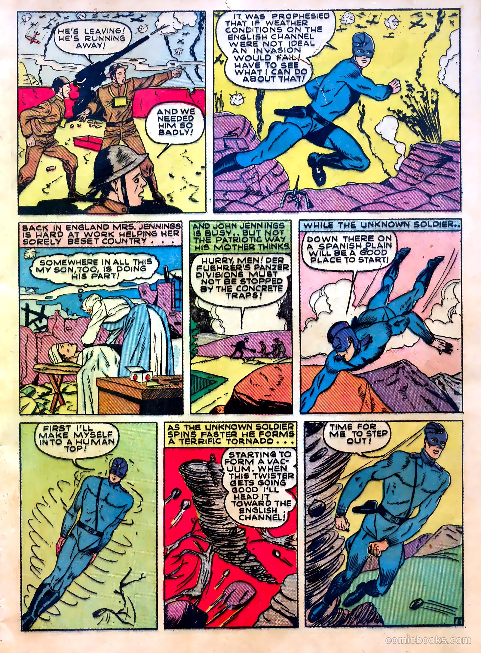 Our Flag Comics #1 (1941) — page 7 of 68
