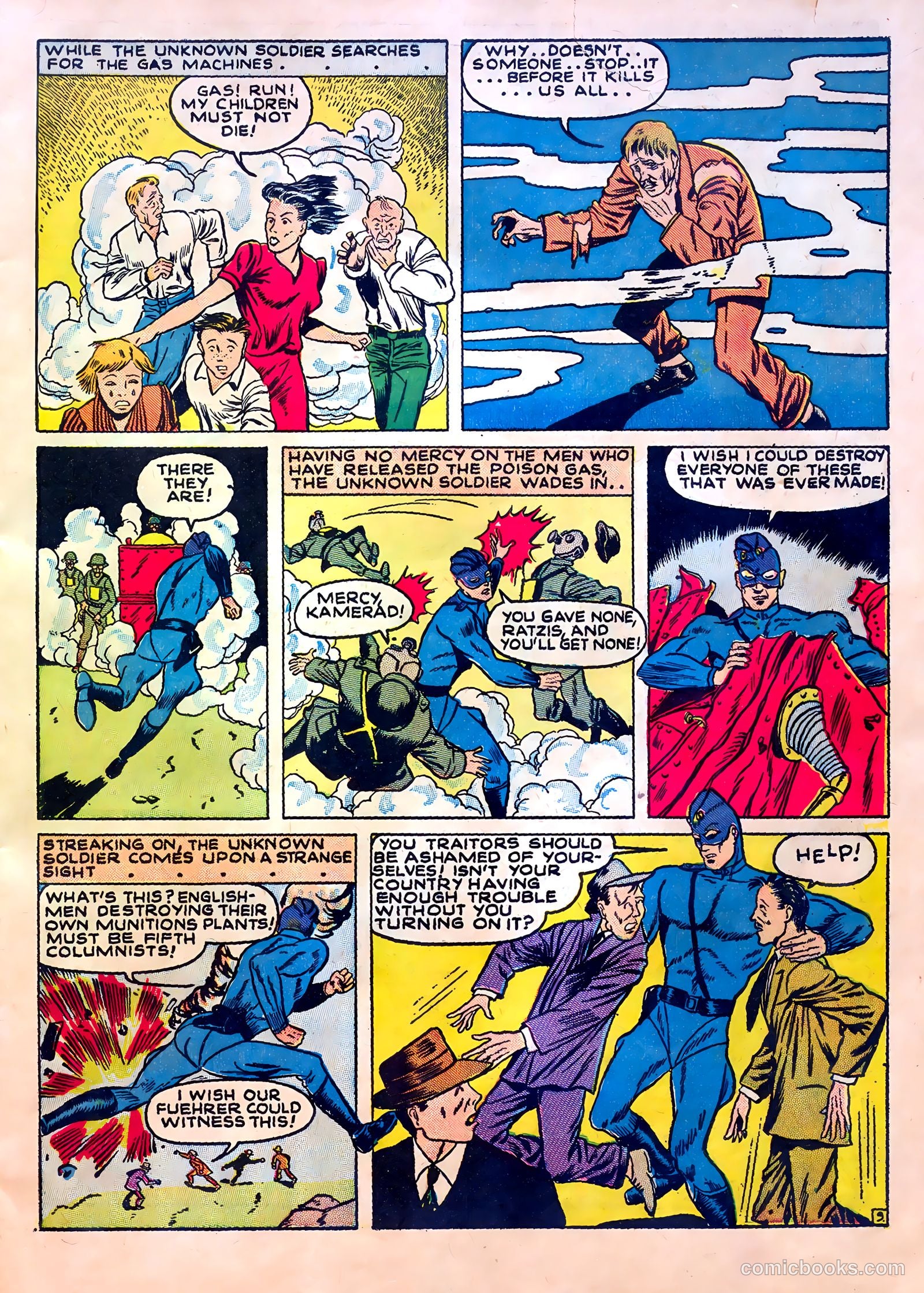 Our Flag Comics #1 (1941) — page 11 of 68