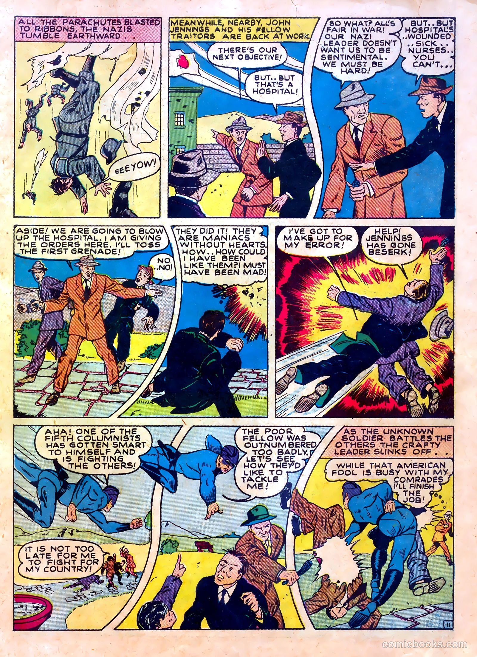 Our Flag Comics #1 (1941) — page 13 of 68