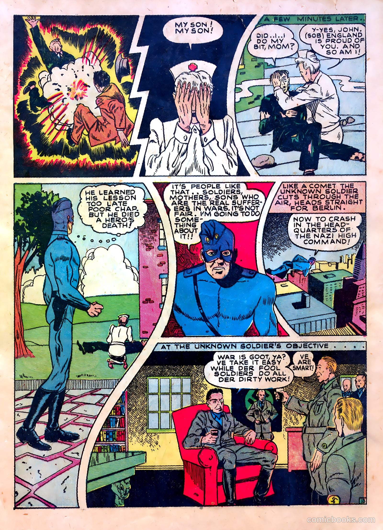Our Flag Comics #1 (1941) — page 15 of 68