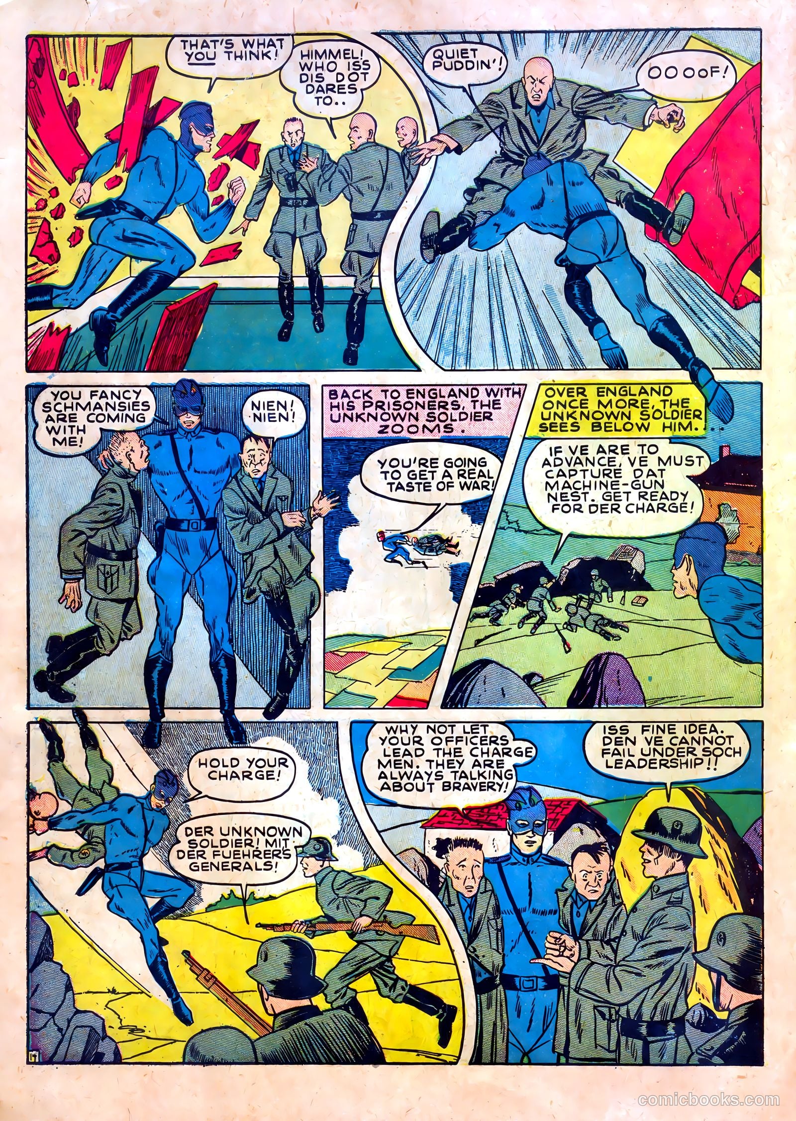 Our Flag Comics #1 (1941) — page 16 of 68