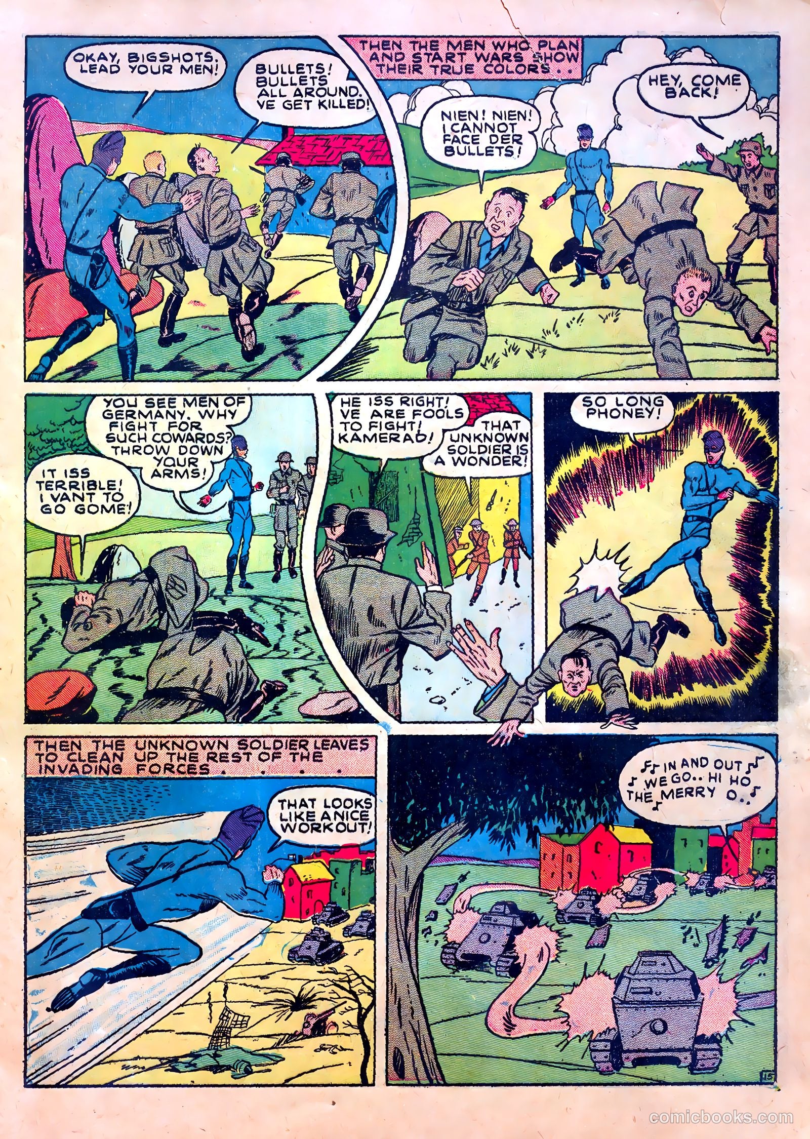 Our Flag Comics #1 (1941) — page 17 of 68