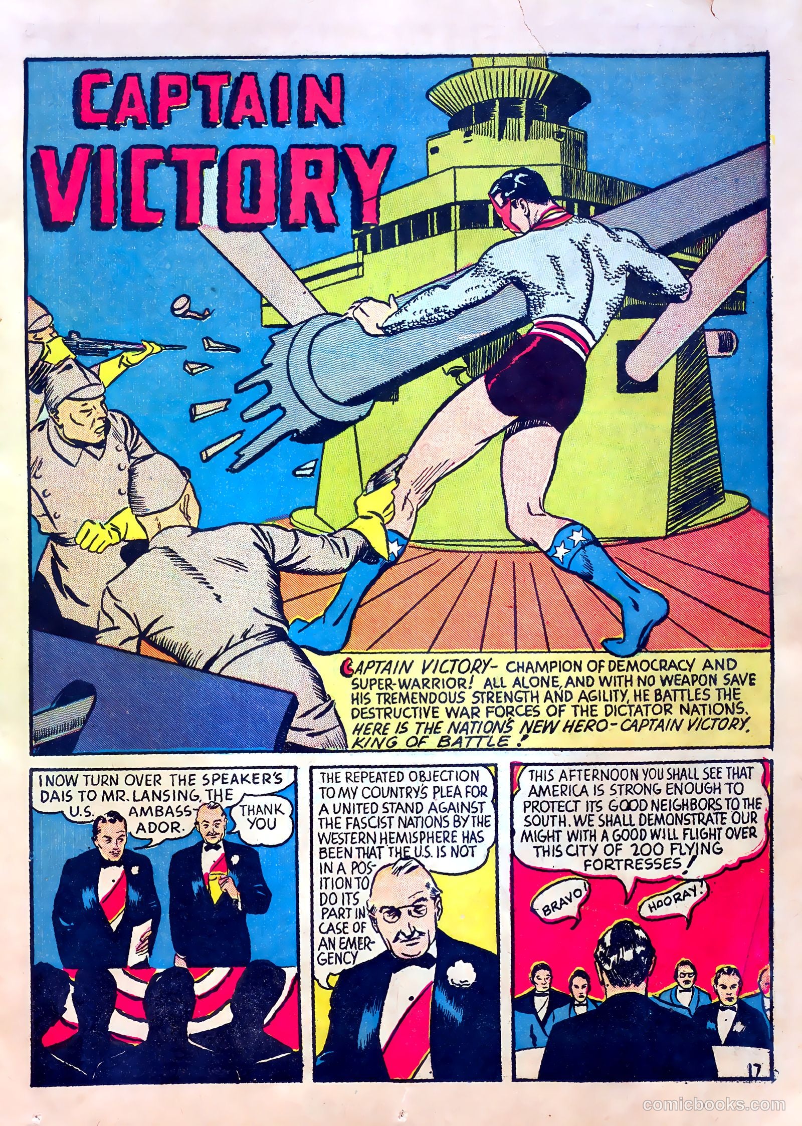 Our Flag Comics #1 (1941) — page 19 of 68