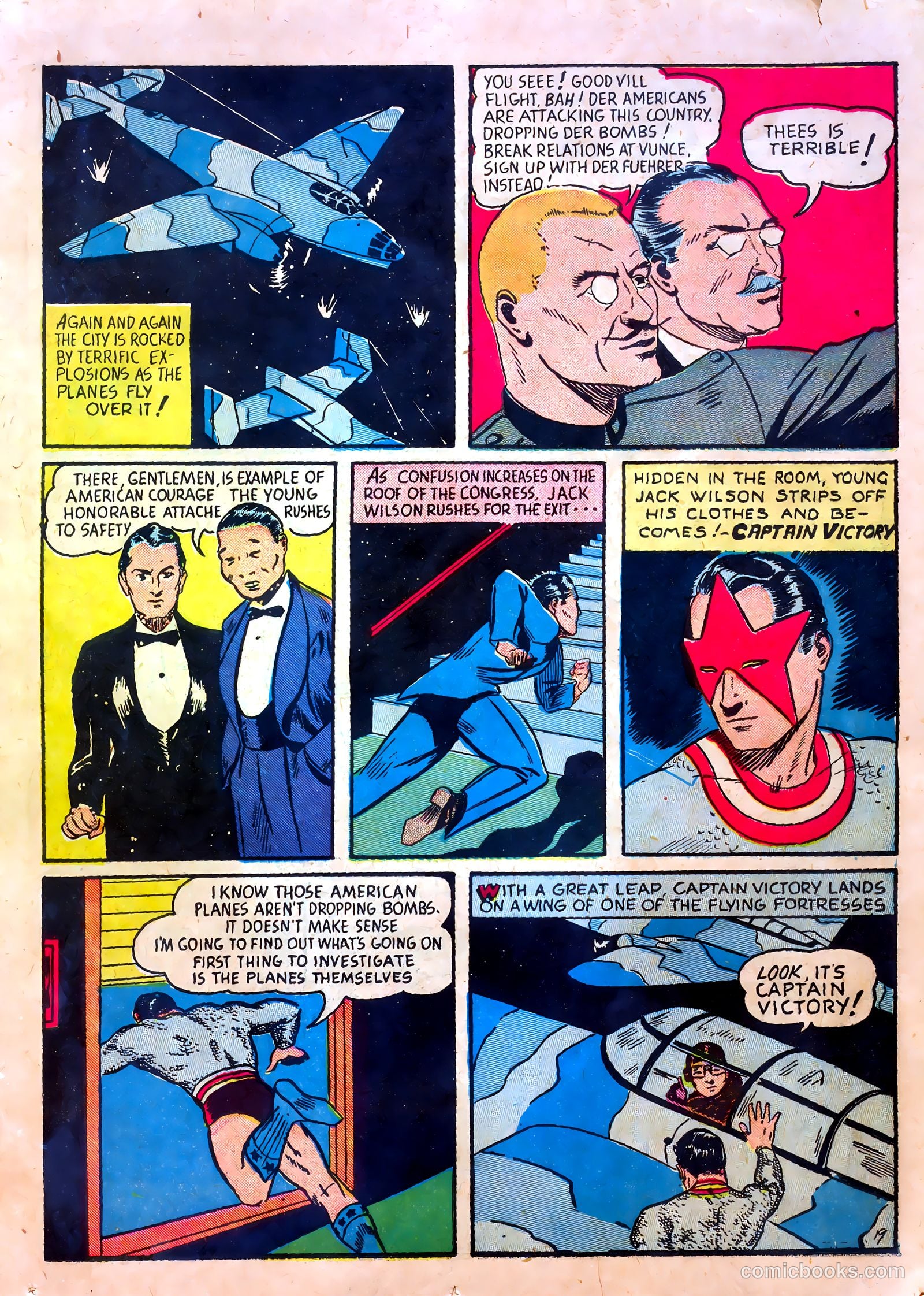 Our Flag Comics #1 (1941) — page 21 of 68