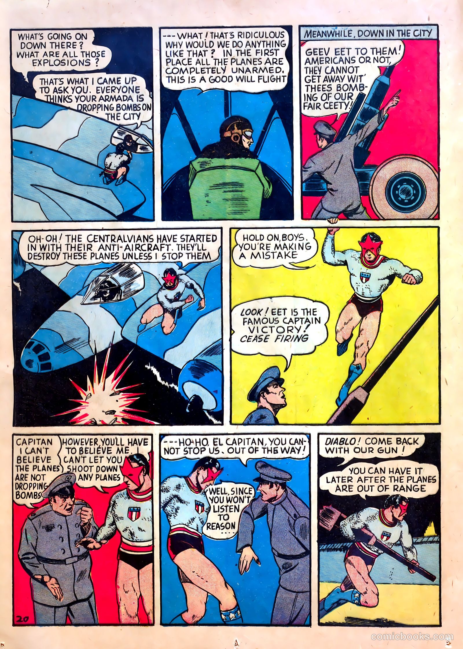 Our Flag Comics #1 (1941) — page 22 of 68