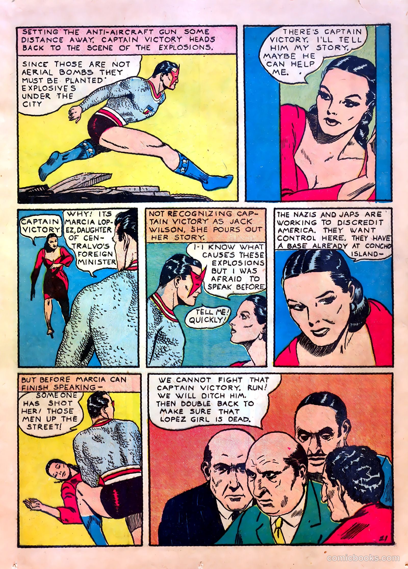 Our Flag Comics #1 (1941) — page 23 of 68