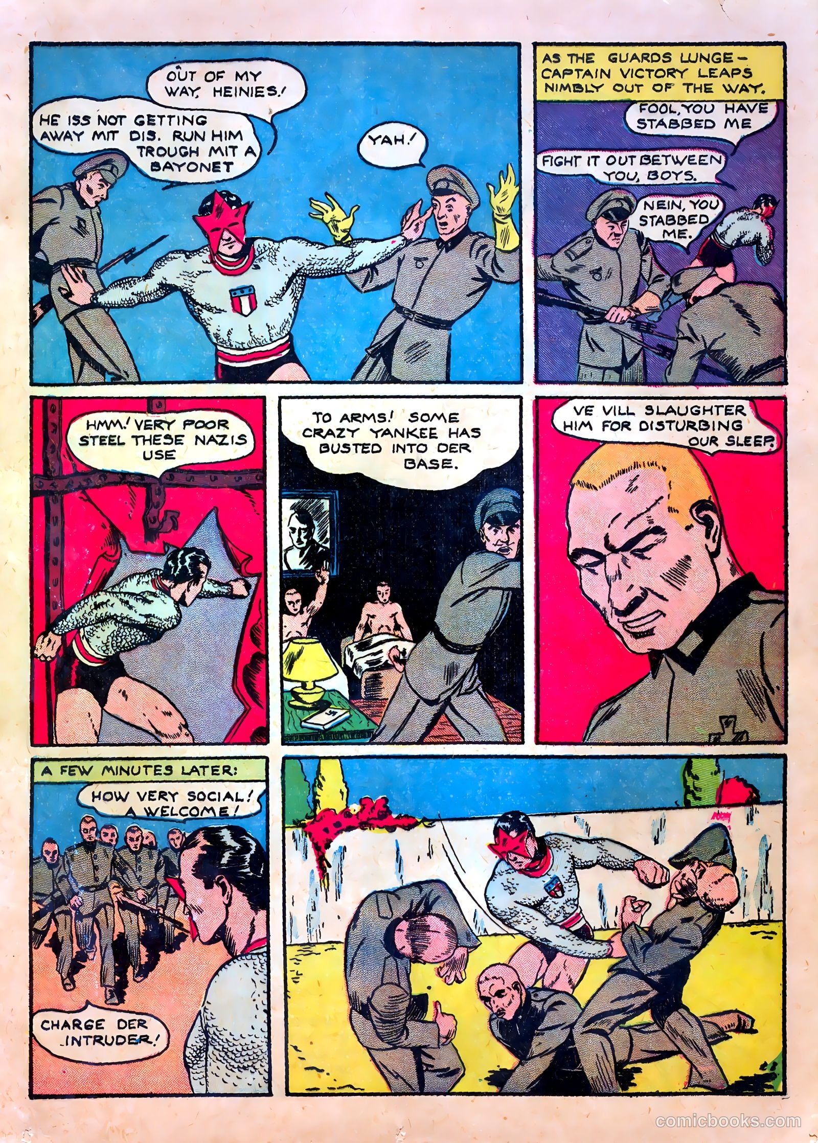 Our Flag Comics #1 (1941) — page 25 of 68