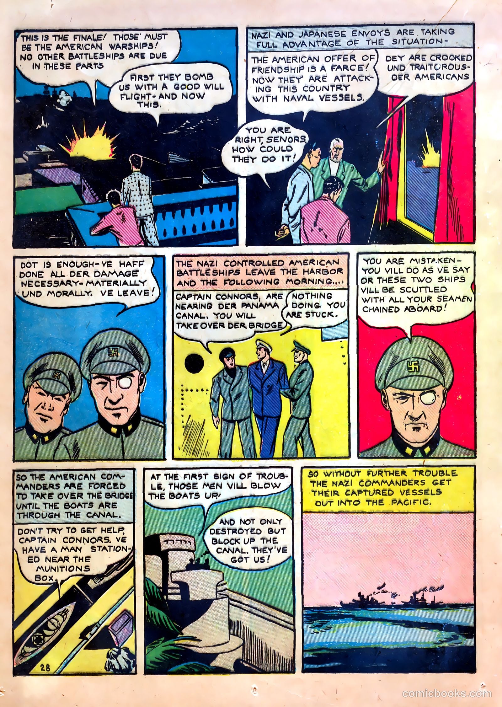 Our Flag Comics #1 (1941) — page 30 of 68