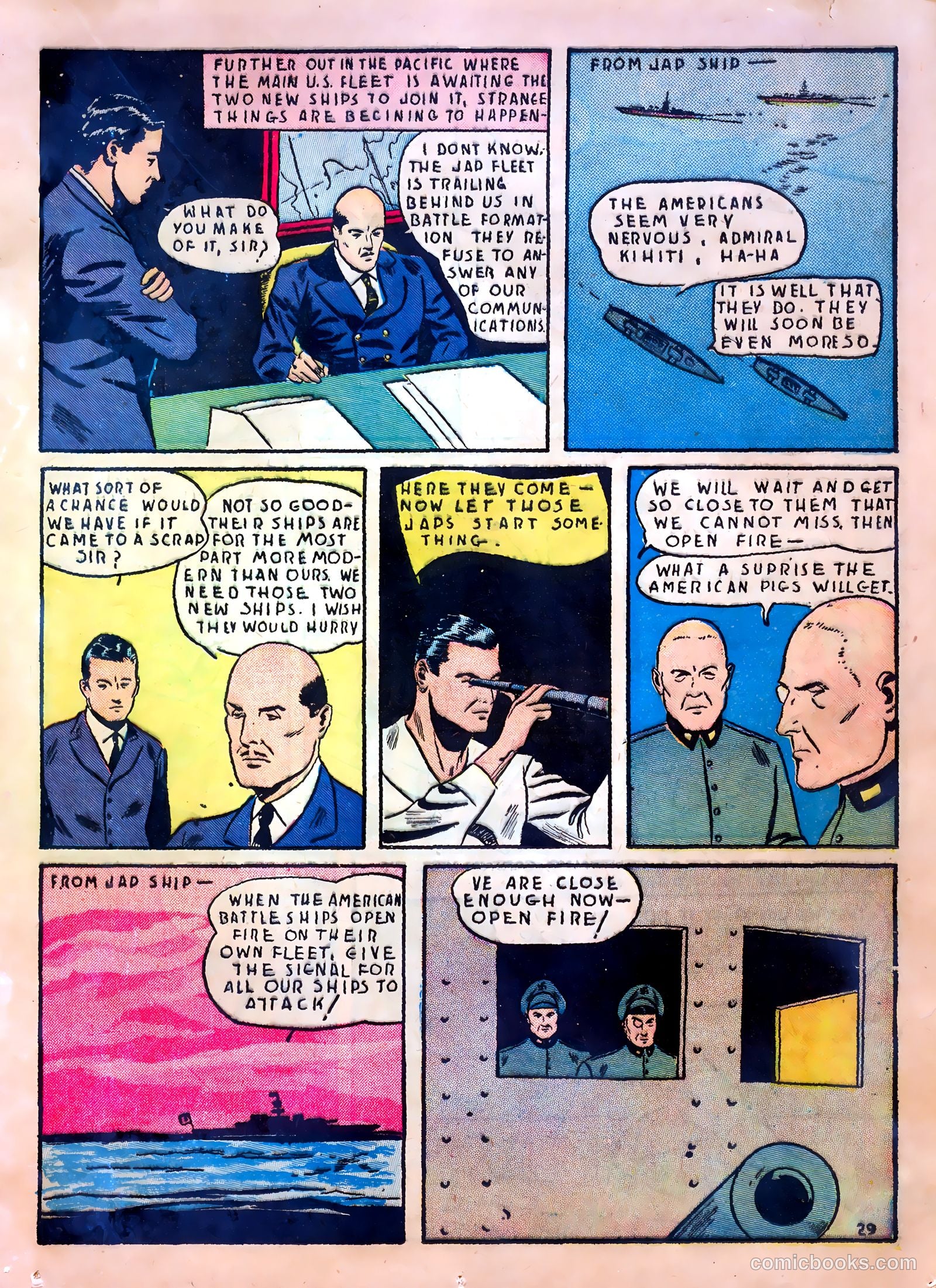 Our Flag Comics #1 (1941) — page 31 of 68