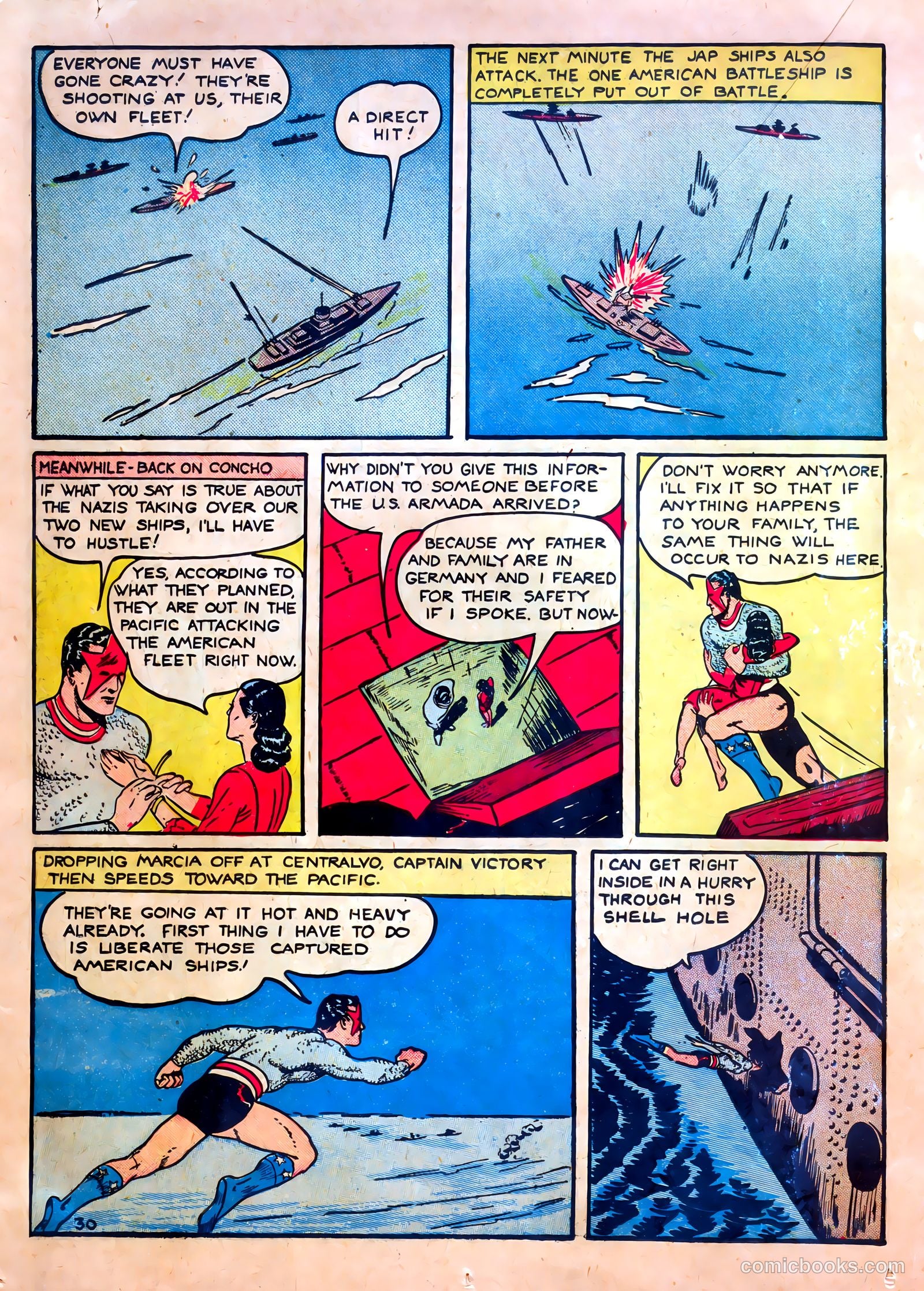 Our Flag Comics #1 (1941) — page 32 of 68