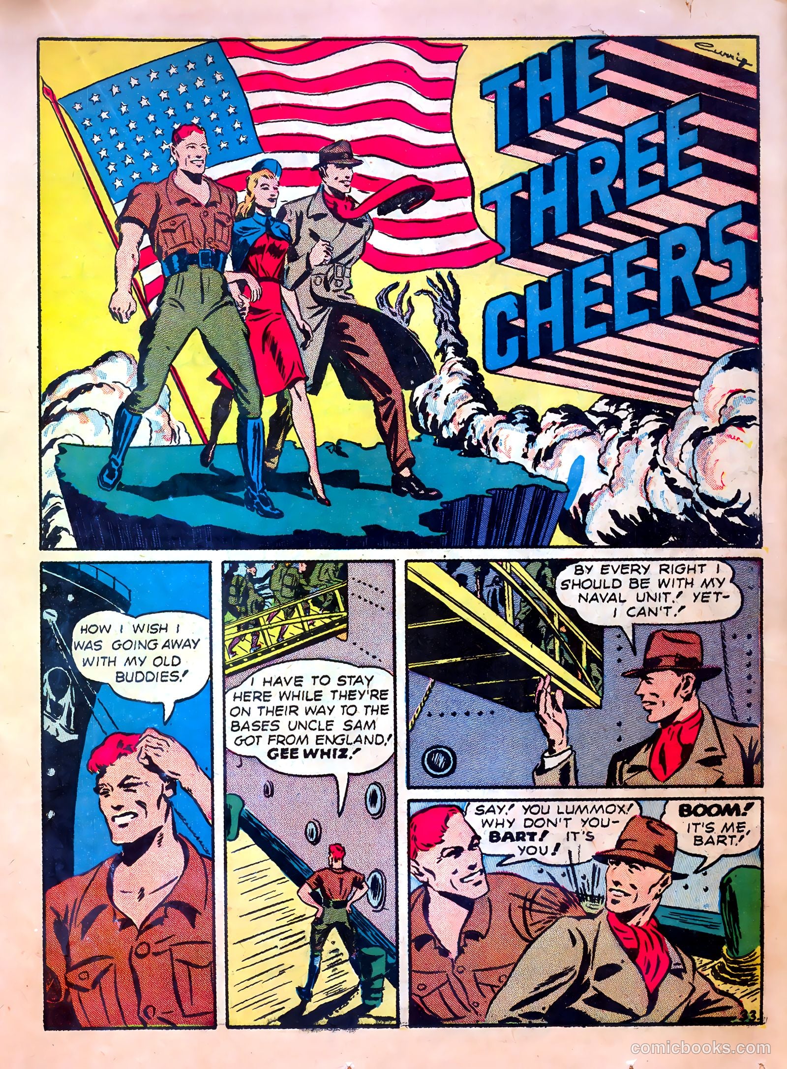 Our Flag Comics #1 (1941) — page 35 of 68