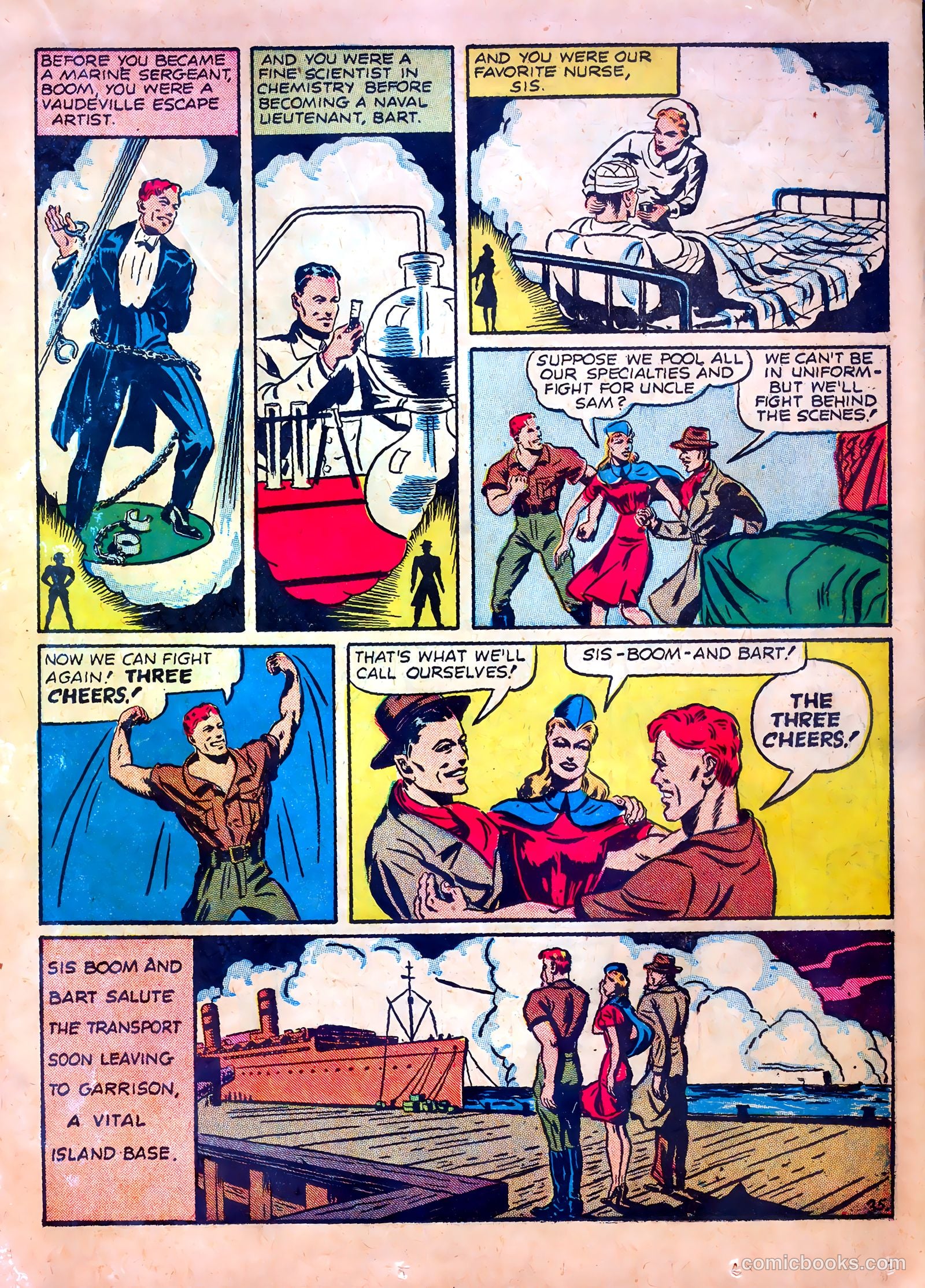 Our Flag Comics #1 (1941) — page 37 of 68