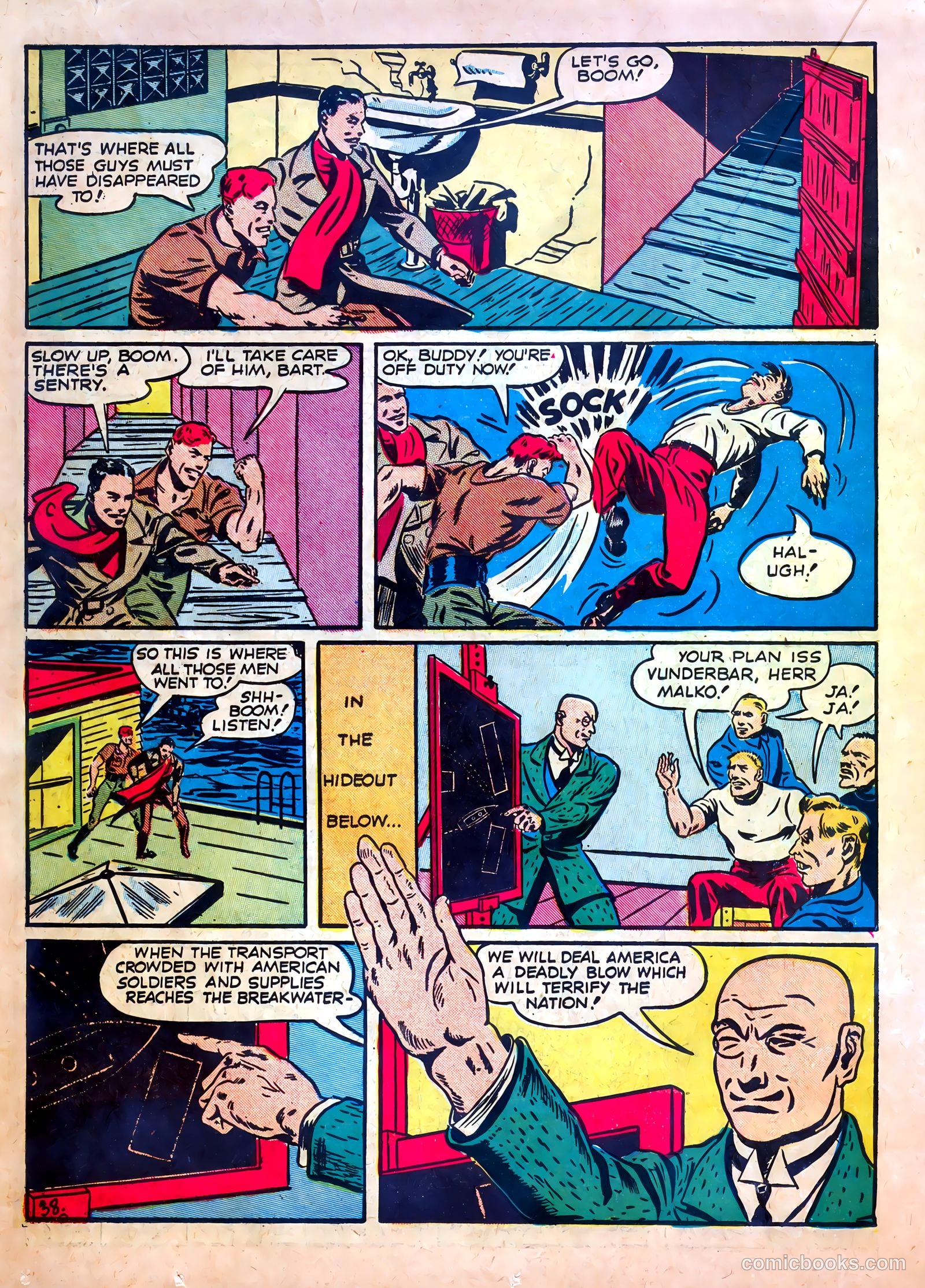 Our Flag Comics #1 (1941) — page 40 of 68