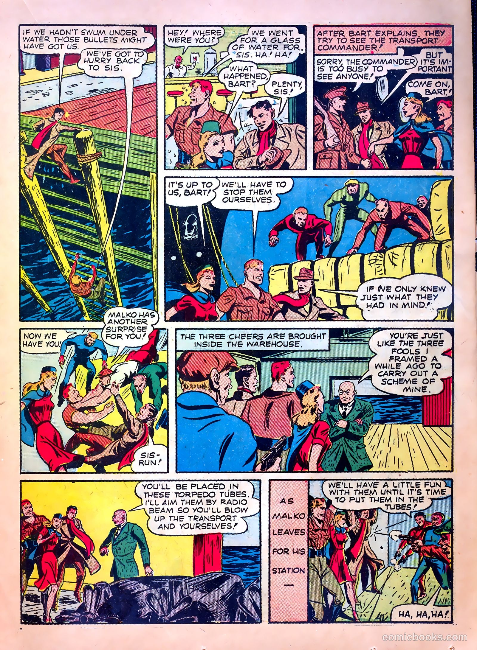 Our Flag Comics #1 (1941) — page 43 of 68