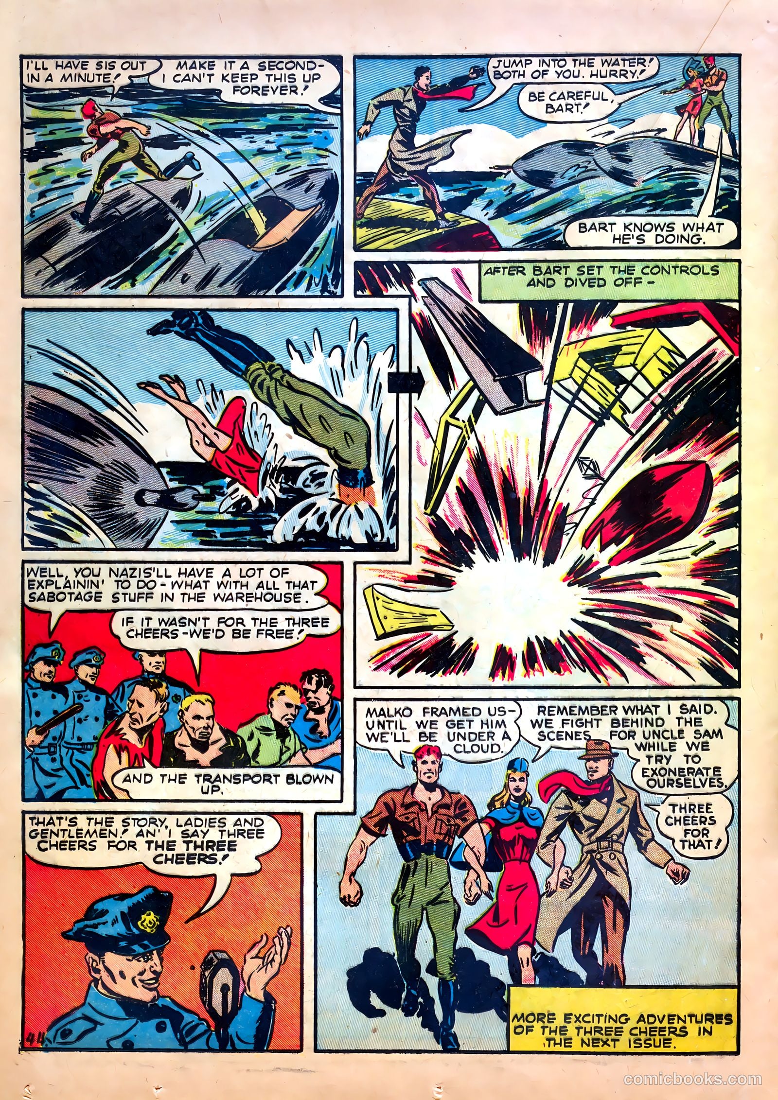 Our Flag Comics #1 (1941) — page 46 of 68