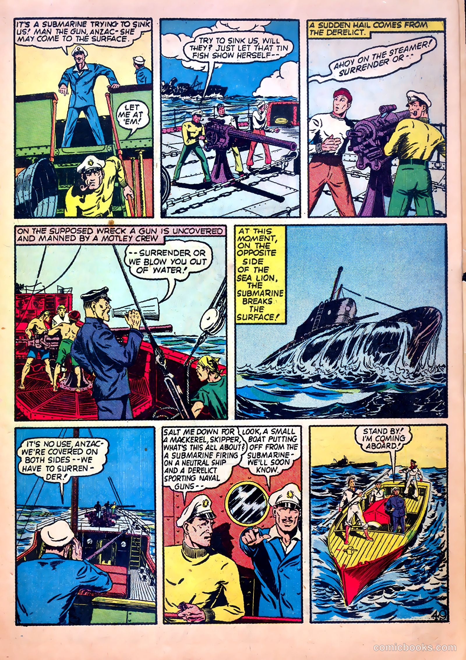 Our Flag Comics #1 (1941) — page 51 of 68