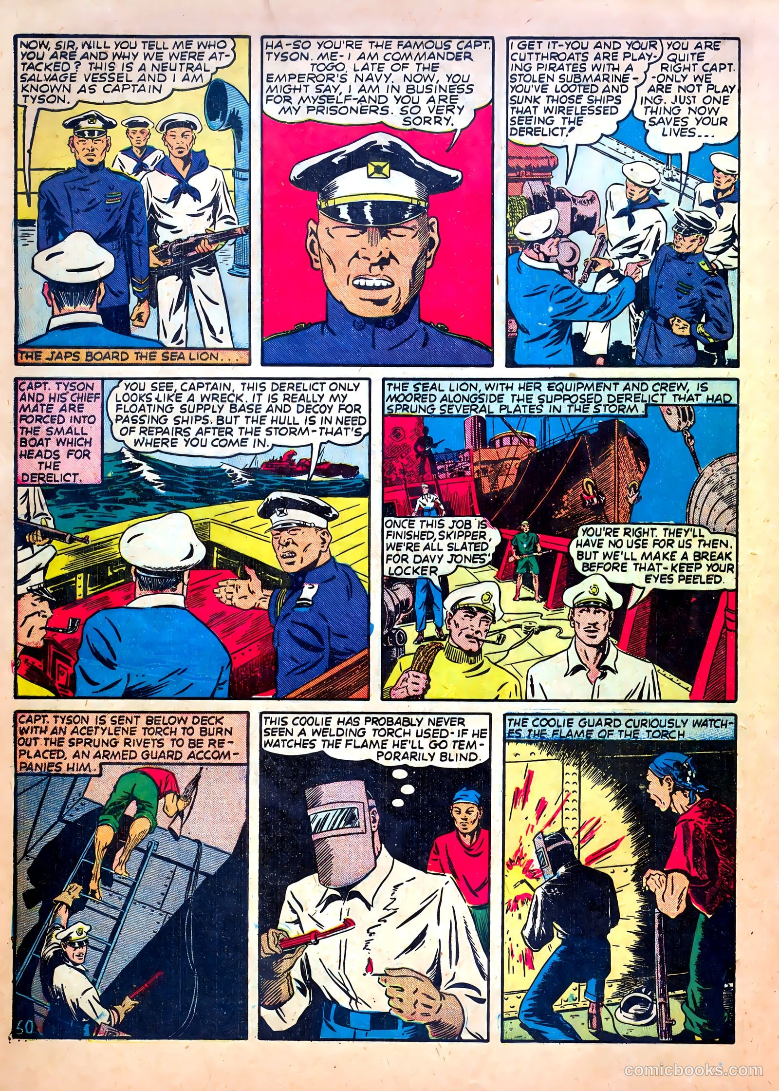 Our Flag Comics #1 (1941) — page 52 of 68
