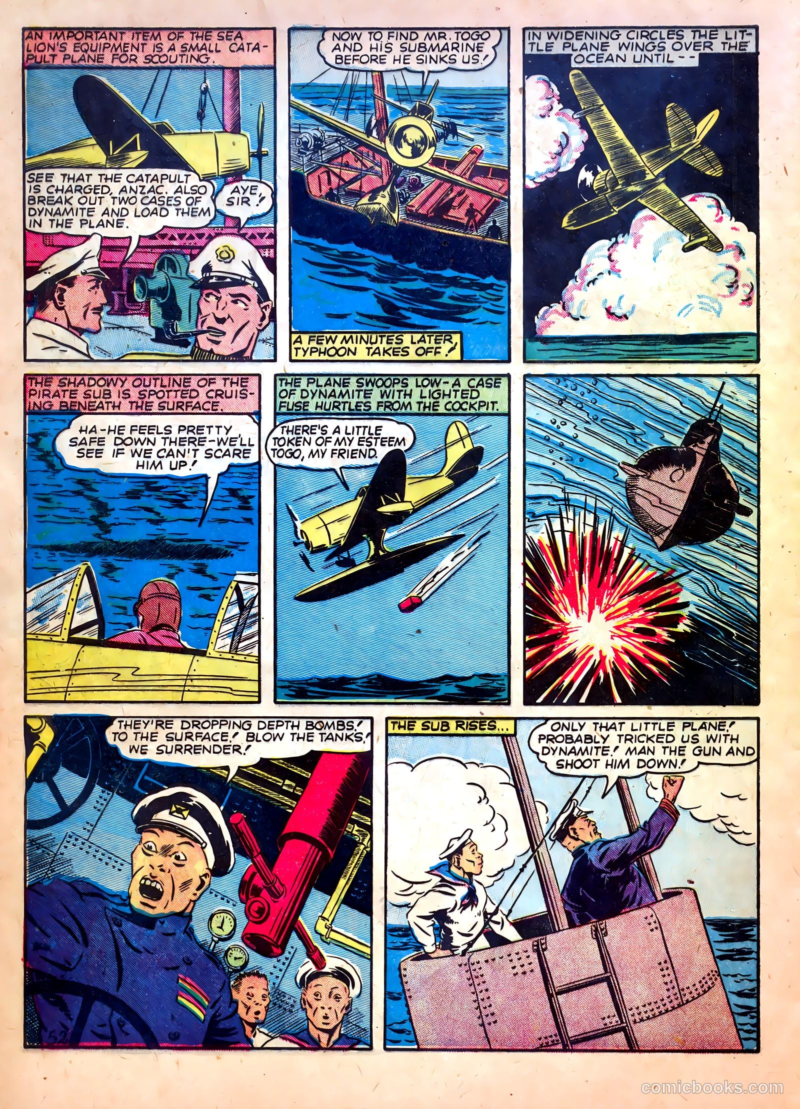 Our Flag Comics #1 (1941) — page 54 of 68