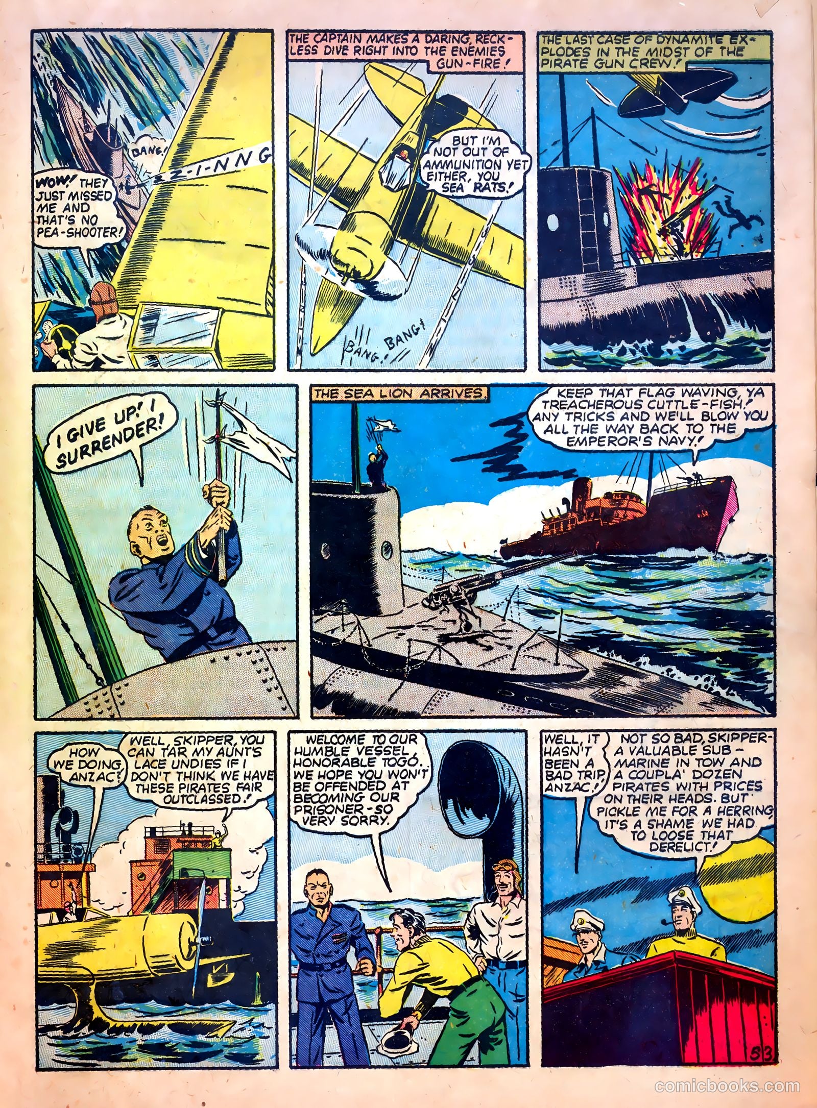 Our Flag Comics #1 (1941) — page 55 of 68