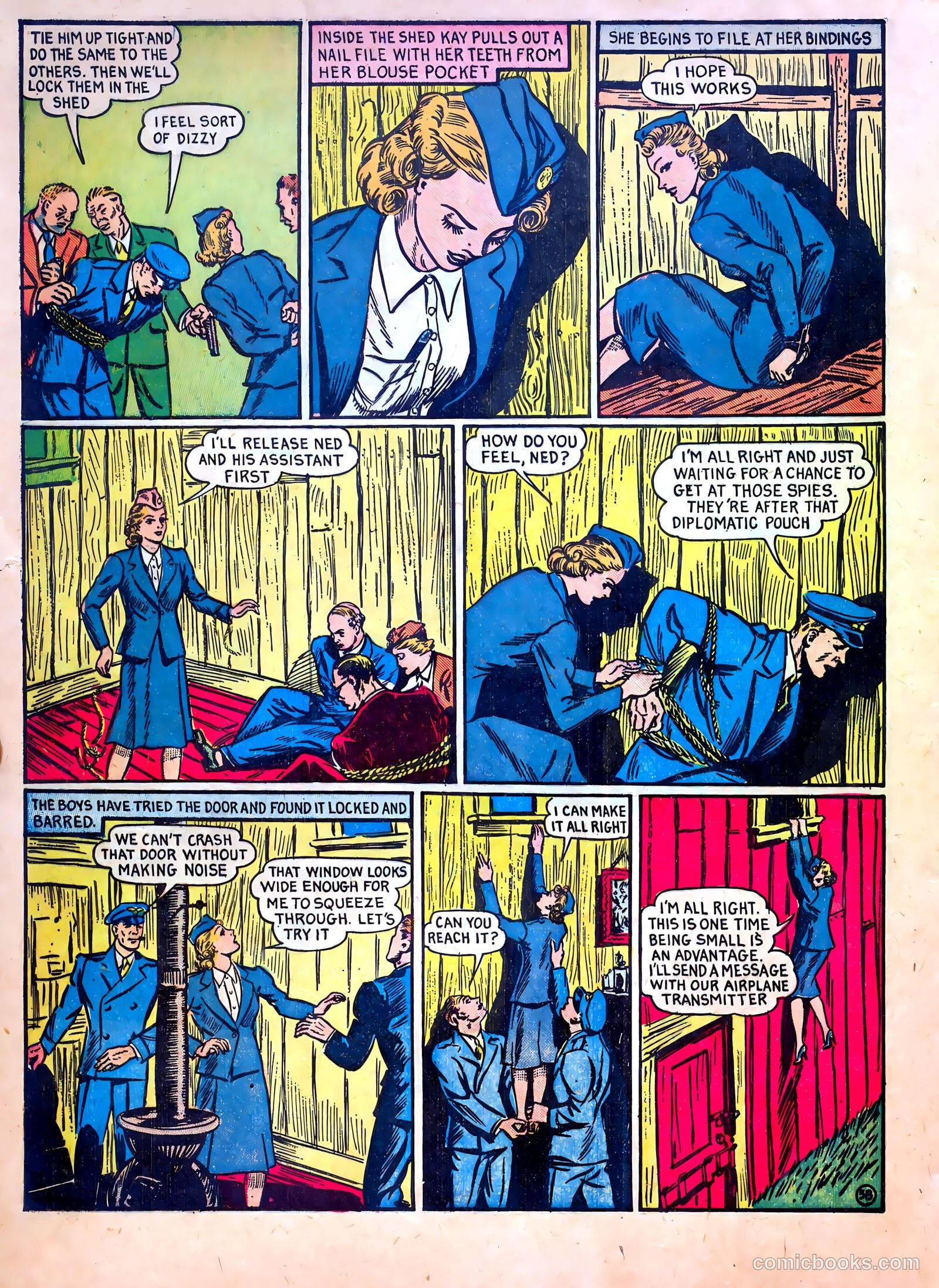 Our Flag Comics #1 (1941) — page 60 of 68