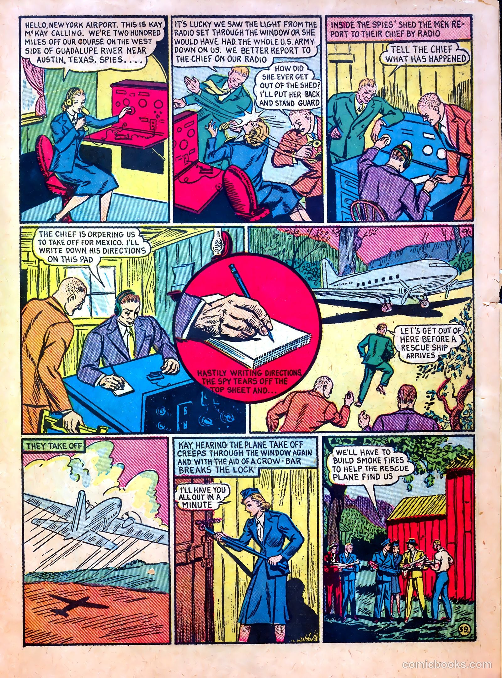 Our Flag Comics #1 (1941) — page 61 of 68
