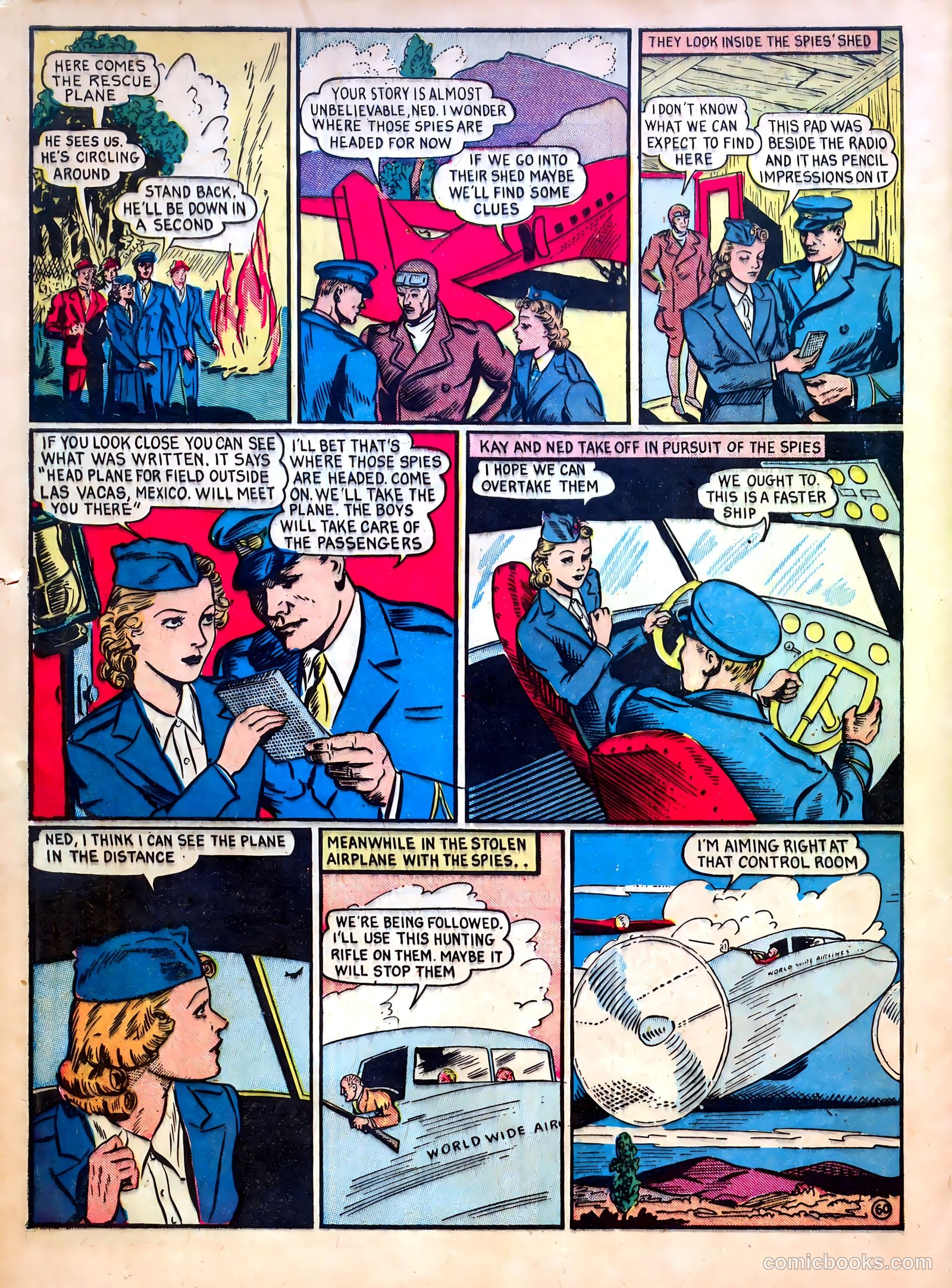Our Flag Comics #1 (1941) — page 62 of 68